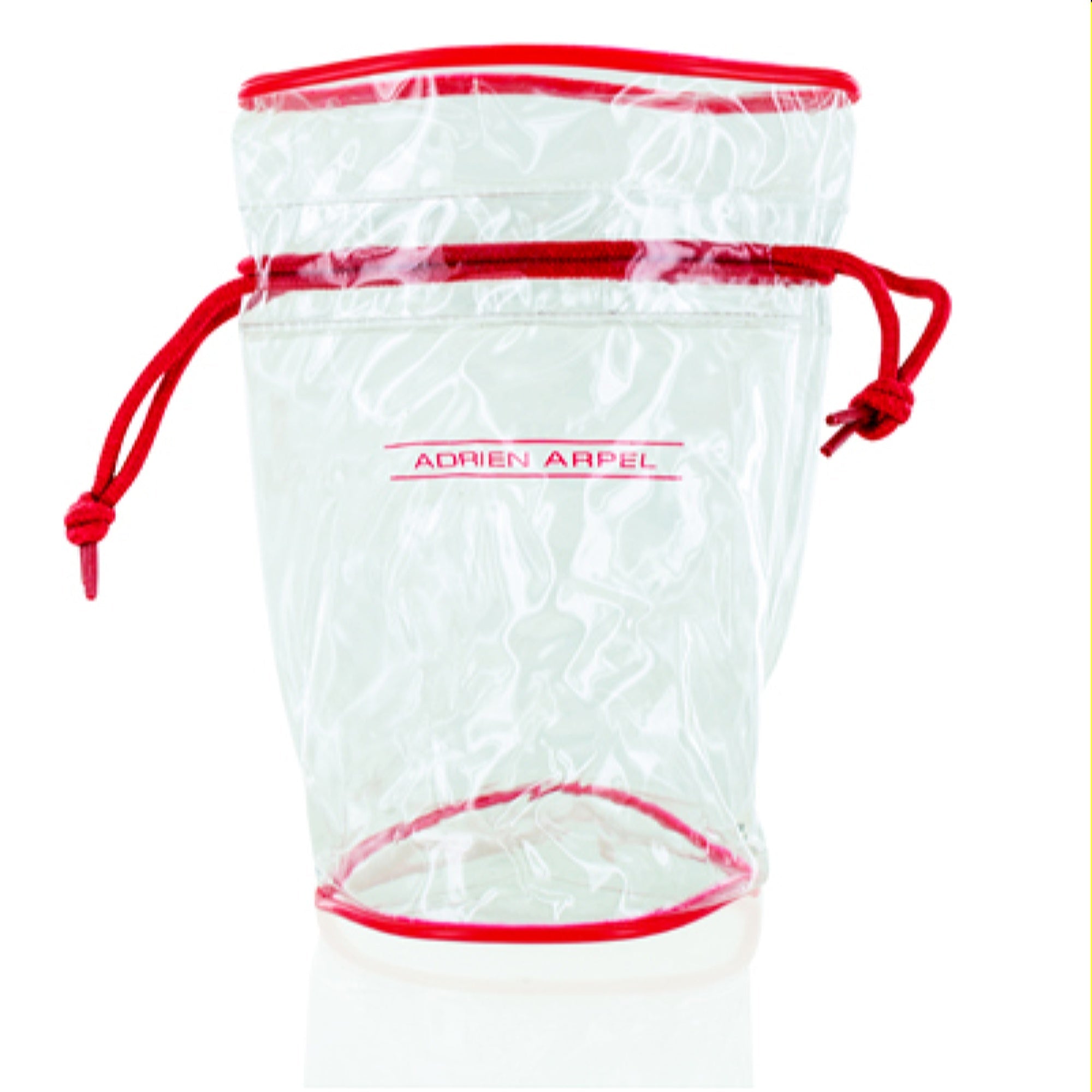 Adrien Arpel Adrien Arpel Red And Clear Bag 0072408602681