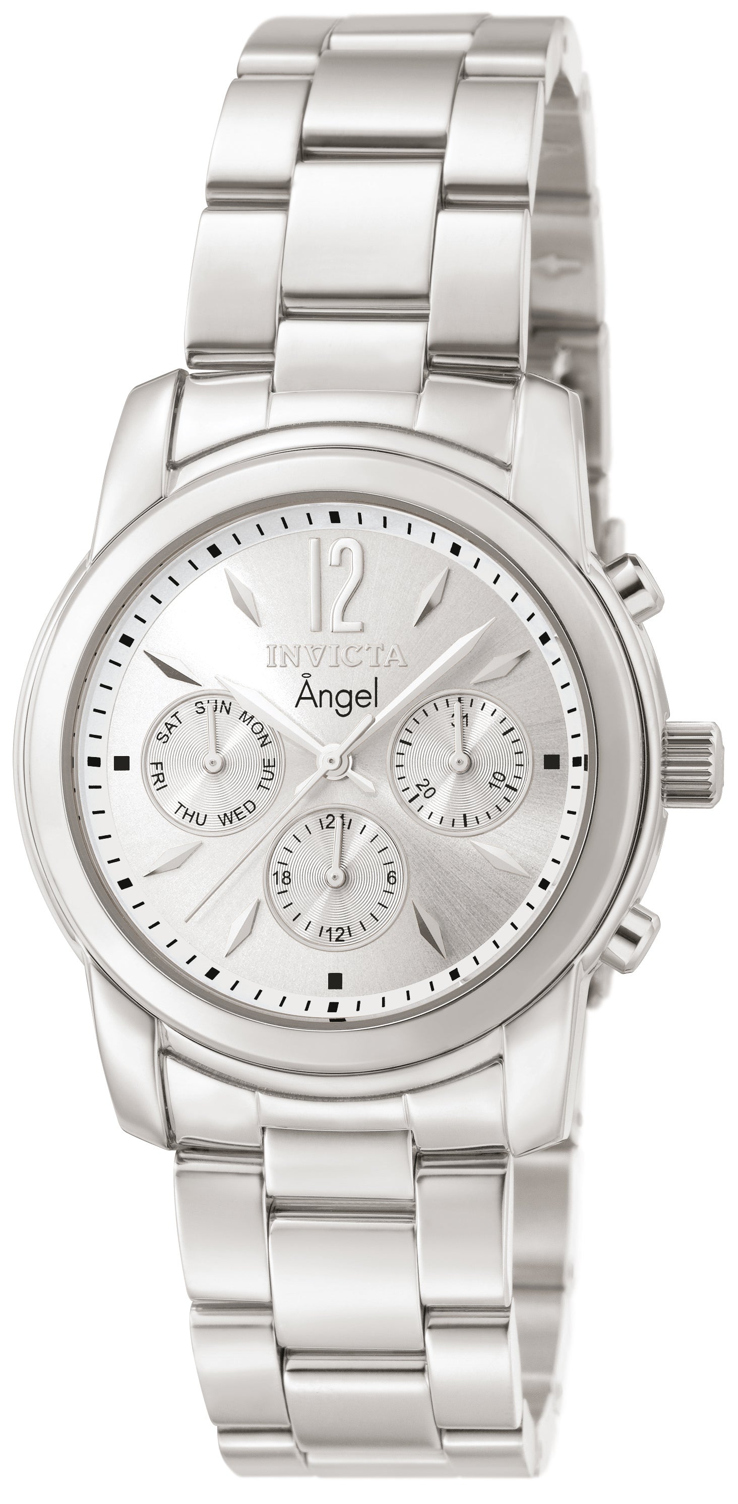 Invicta Quartz Angel Silver Dial Women's Watch 0461