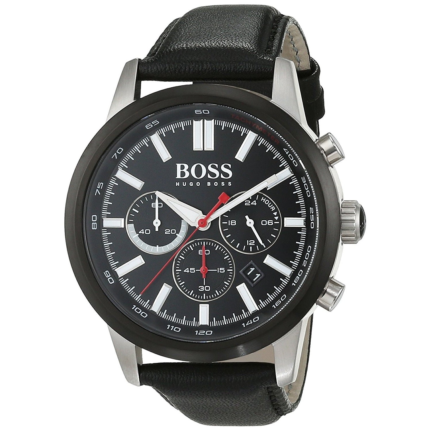 Hugo Boss Ambassador Quartz Chronograph Black Dial Men's Watch 1513191