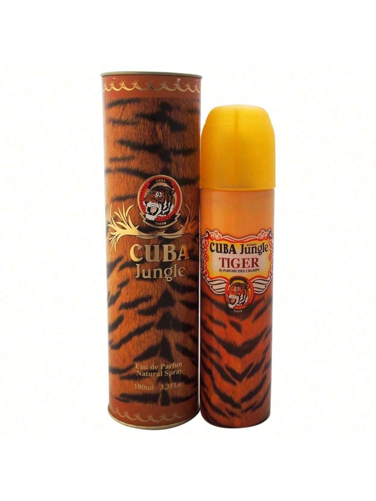 Cuba Jungle Tiger by Parfum Des Champs EDP Spray 3.3 Oz - Women 5425017732471