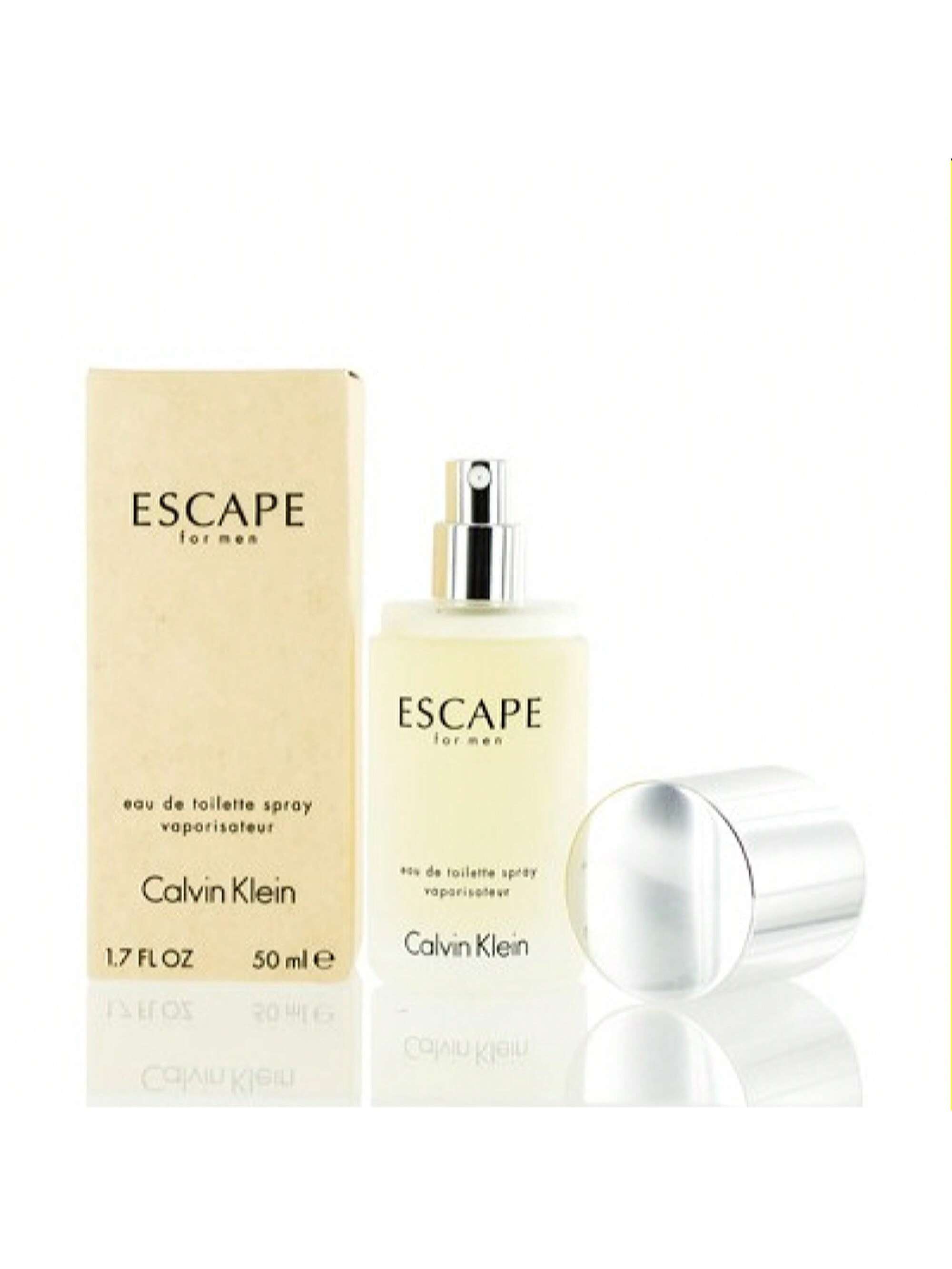 Escape Men by Calvin Klein EDT Spray 1.7 Oz - Men 088300100507