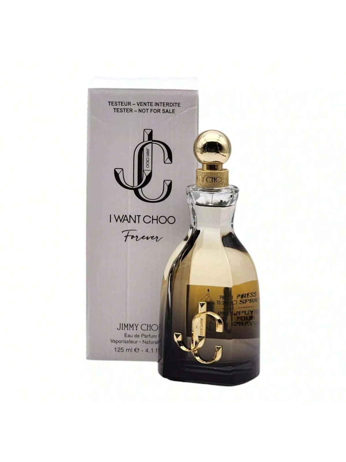 I Want Choo Forever by Jimmy Choo EDP Spray 4.1 Oz *Tester - Women 3386460129909