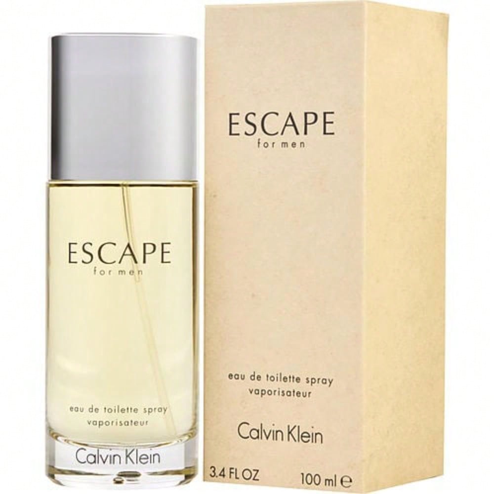 Escape Men by Calvin Klein EDT Spray 3.4 Oz - Men 088300100514