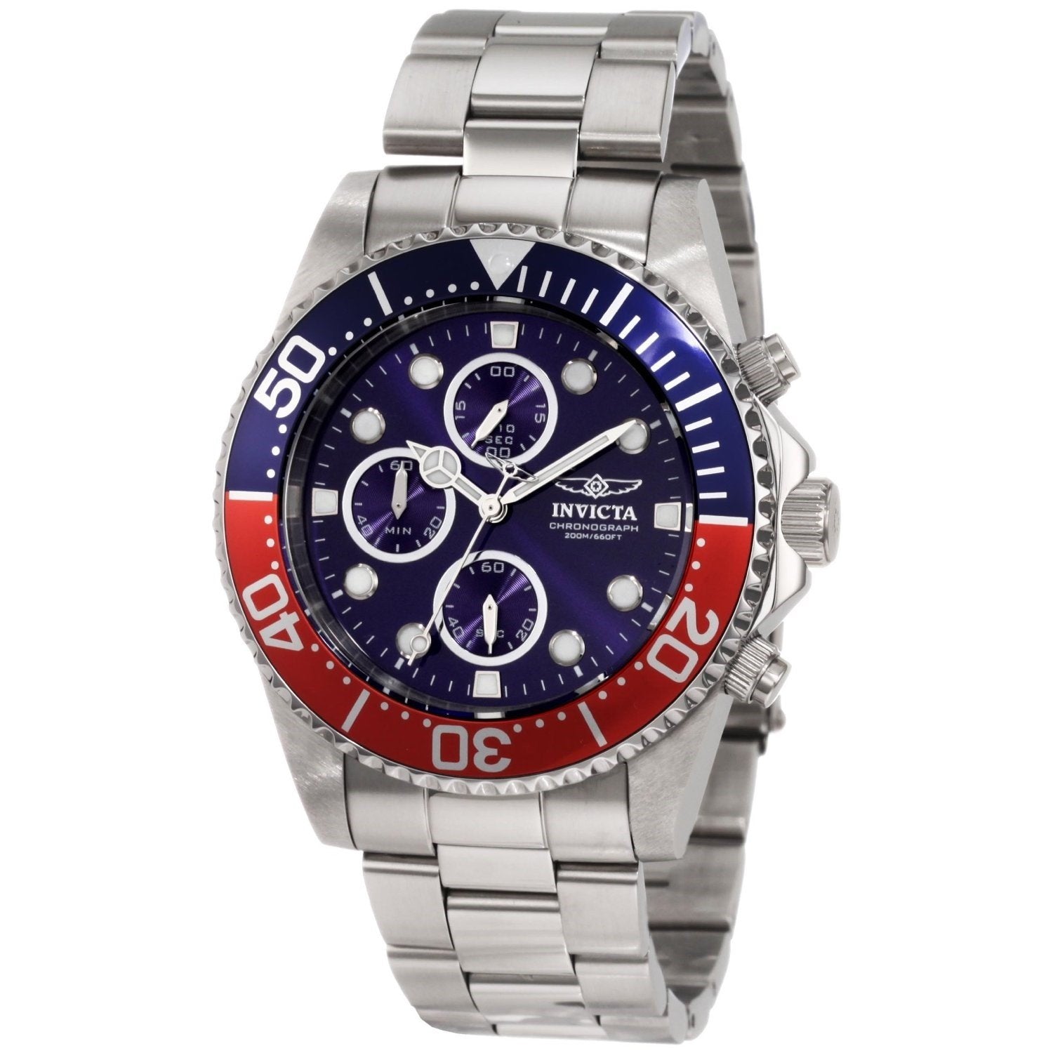 Invicta Quartz Pro Diver Blue Dial Men's Watch 1771