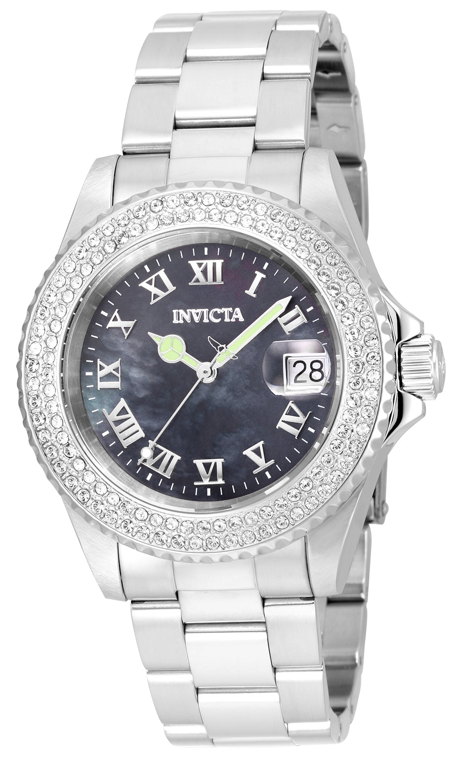 Invicta Quartz Angel Black Dial Women's Watch 21711