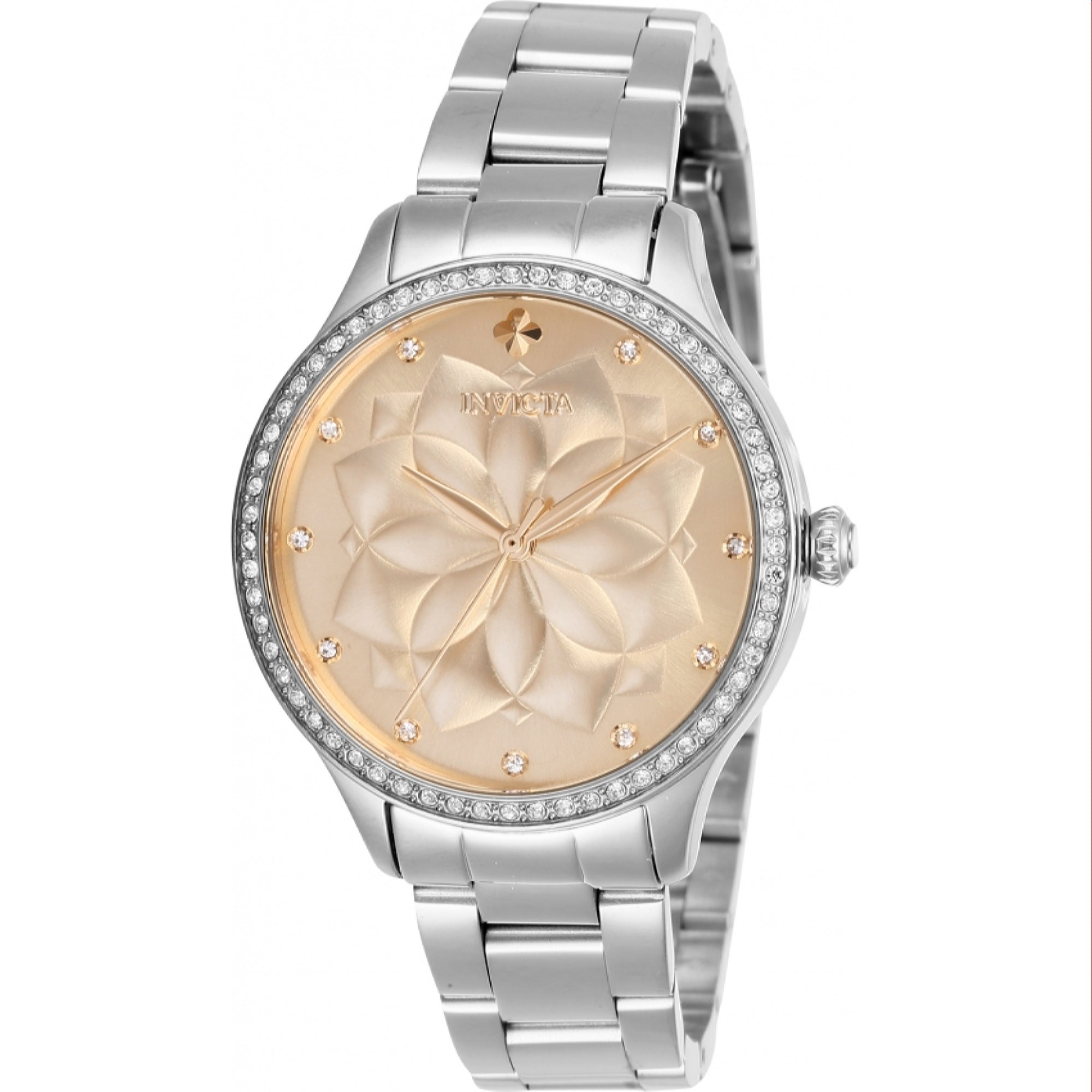 Invicta Wildflower Quartz Rose-Tone Dial Women's Watch 28053