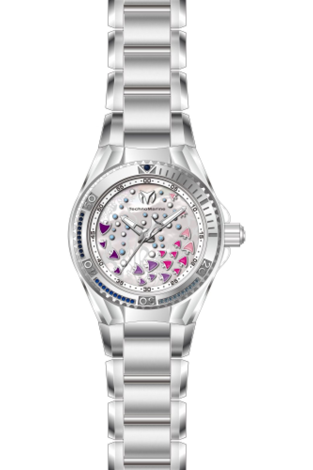 TechnoMarine Quartz Cruise White Dial Women's Watch TM-125005