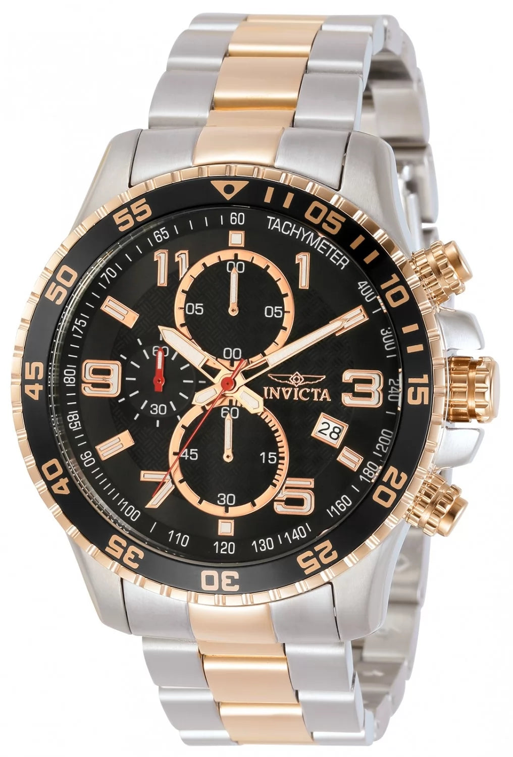 Invicta Men's 14877 Specialty Quartz Chronograph Black Dial Watch