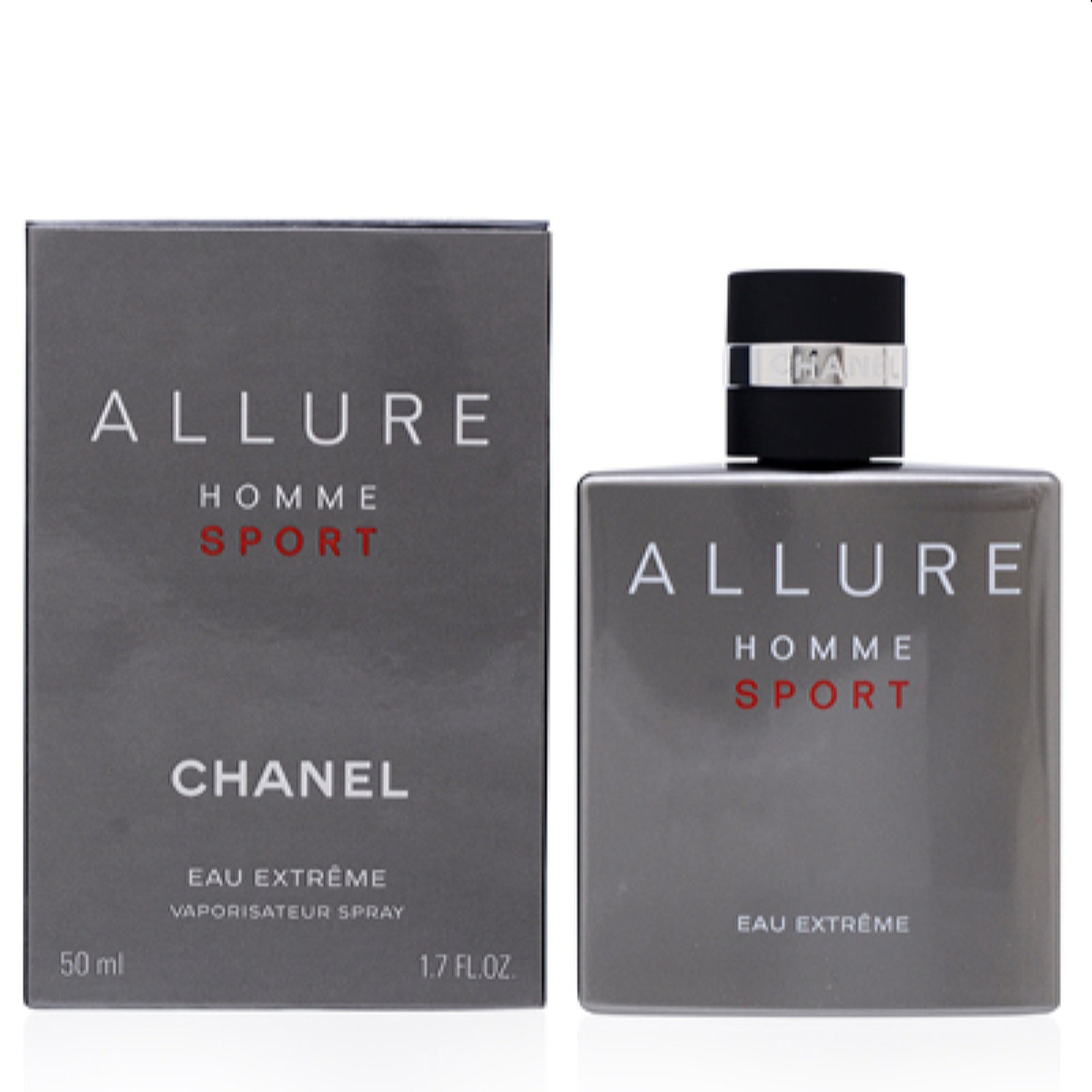 Chanel Men's Allure Homme Sport Eau Extreme Chanel Edt Spray 1.7 Oz (50 Ml) 3145891235500