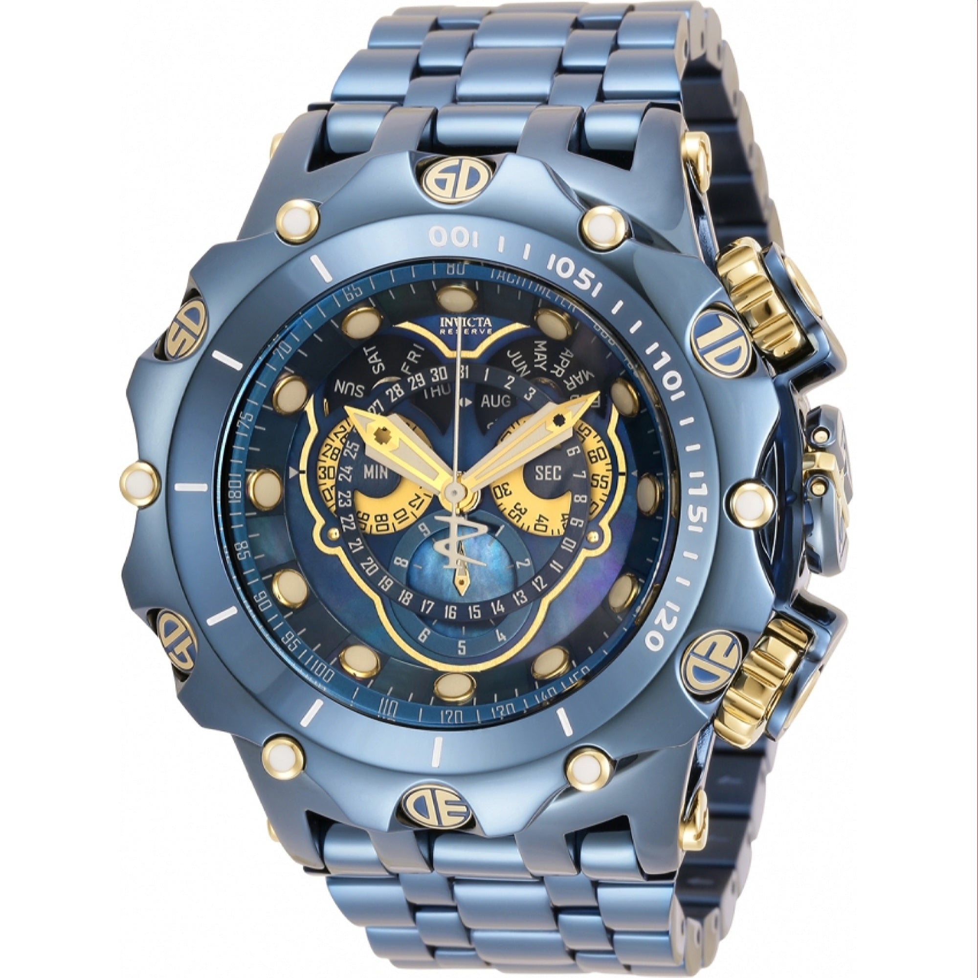 Invicta Quartz Reserve Venom Blue Dial Men's Watch 33333