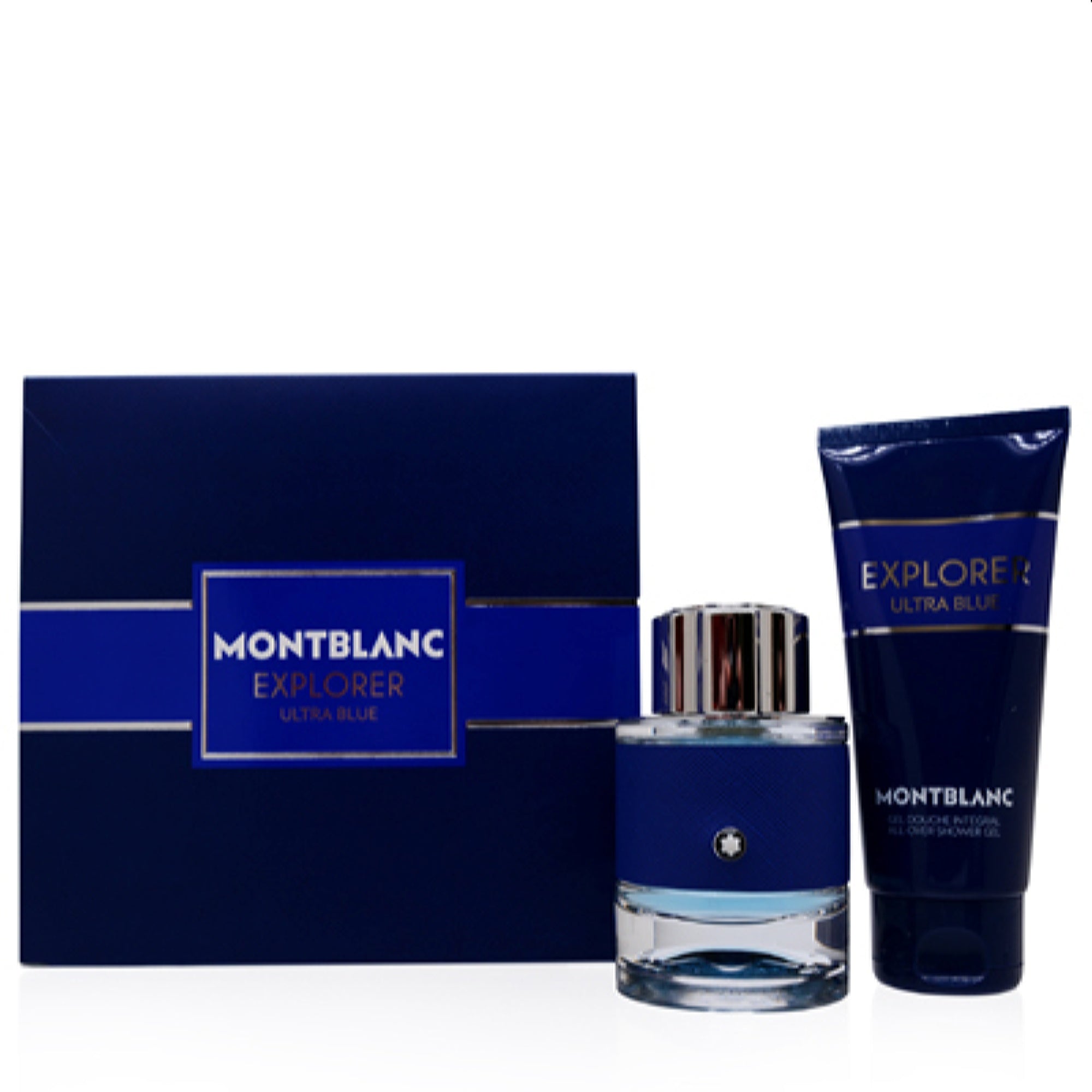 Mont Blanc Men's Explorer Ultra Blue Mont Blanc Set 3386460130592
