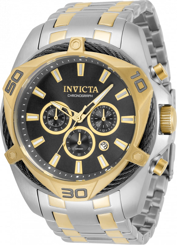 Invicta Quartz Bolt Black Dial Men's Watch 34127