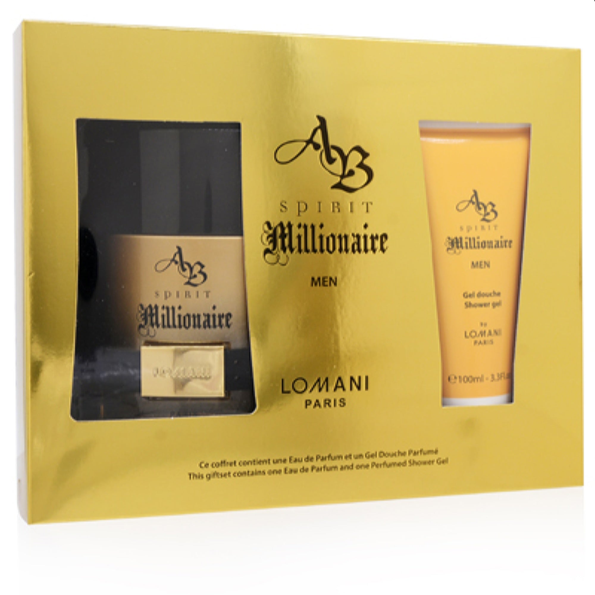 Lomani Men's Ab Spirit Millionaire Lomani Set 3610400037673