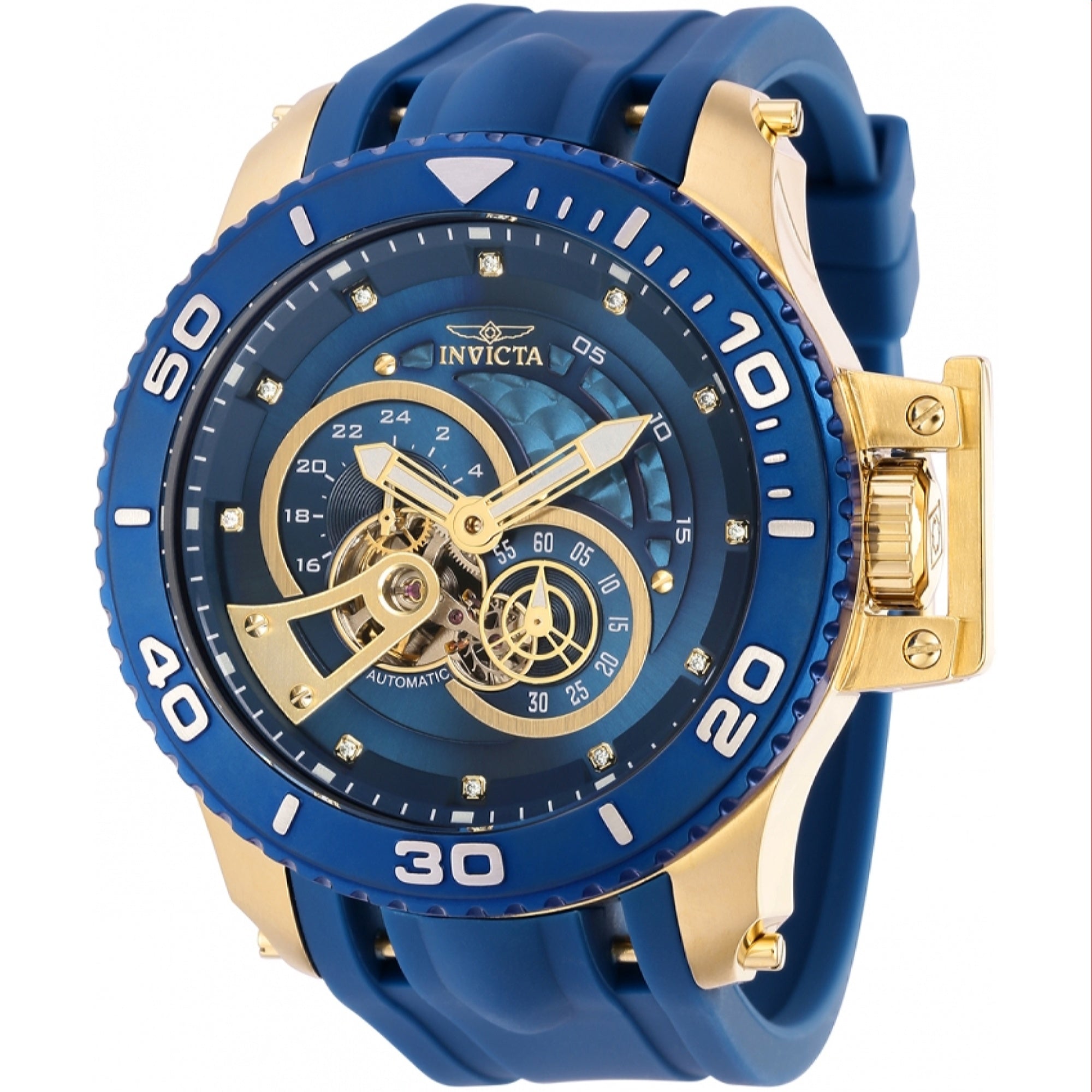 Invicta Automatic Pro Diver Scuba Automatic Blue Dial Men's Watch 36113