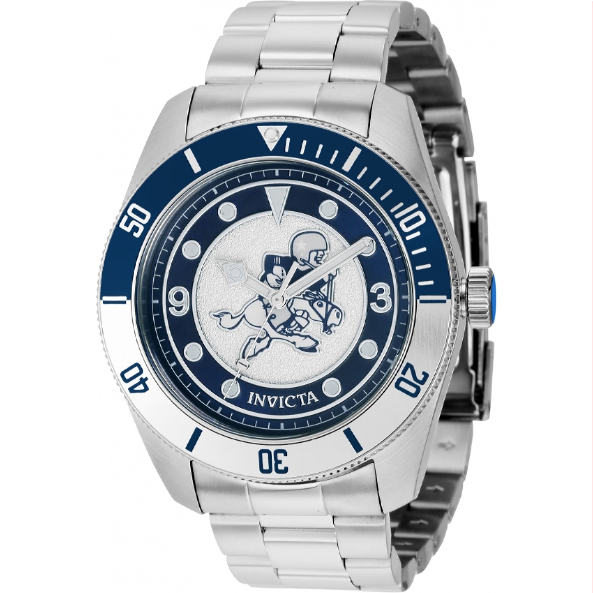 Invicta NFL Quartz NFL Cowboys Silver Dial Men's Watch 36914