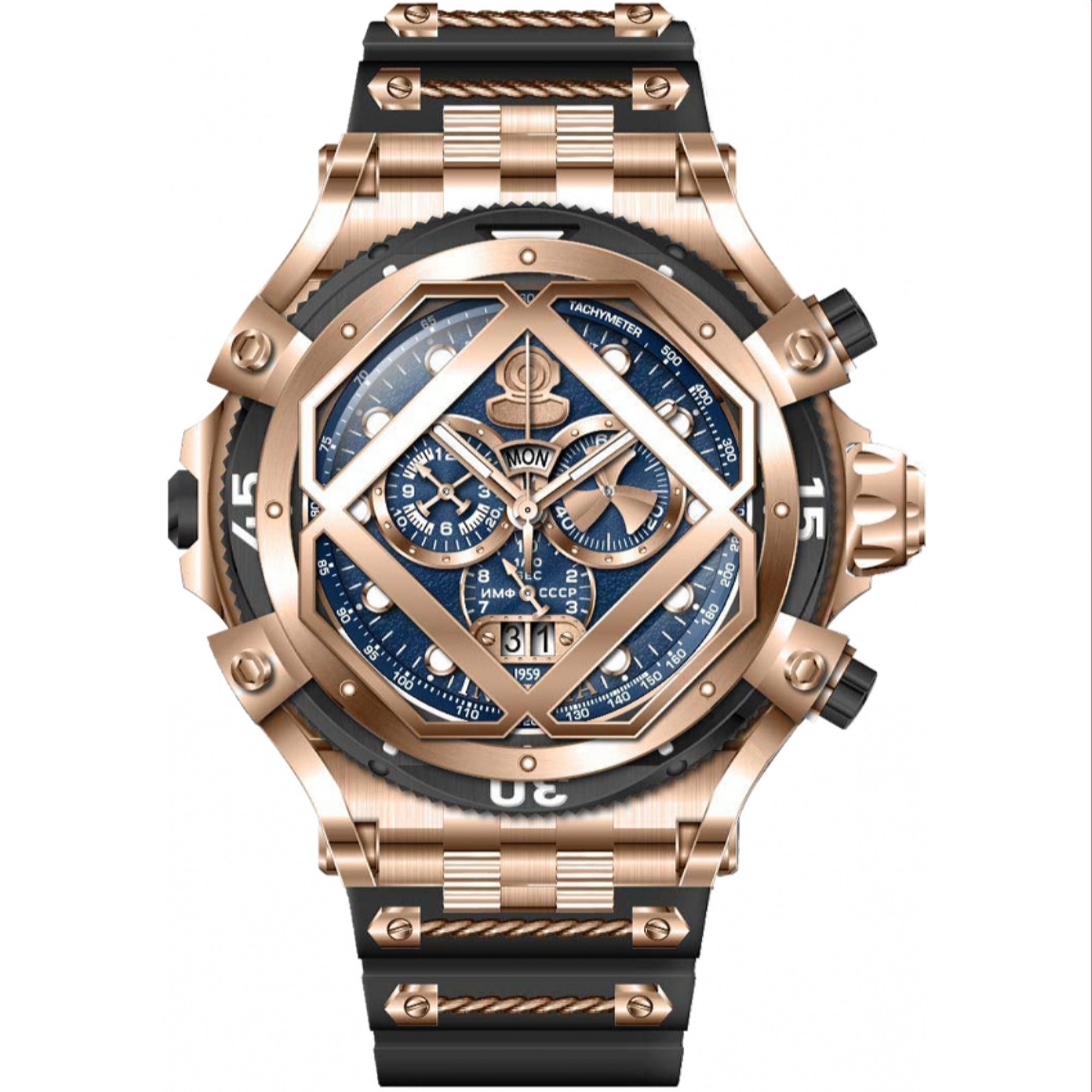 Invicta Quartz Pro Diver Blue Dial Men's Watch 37179