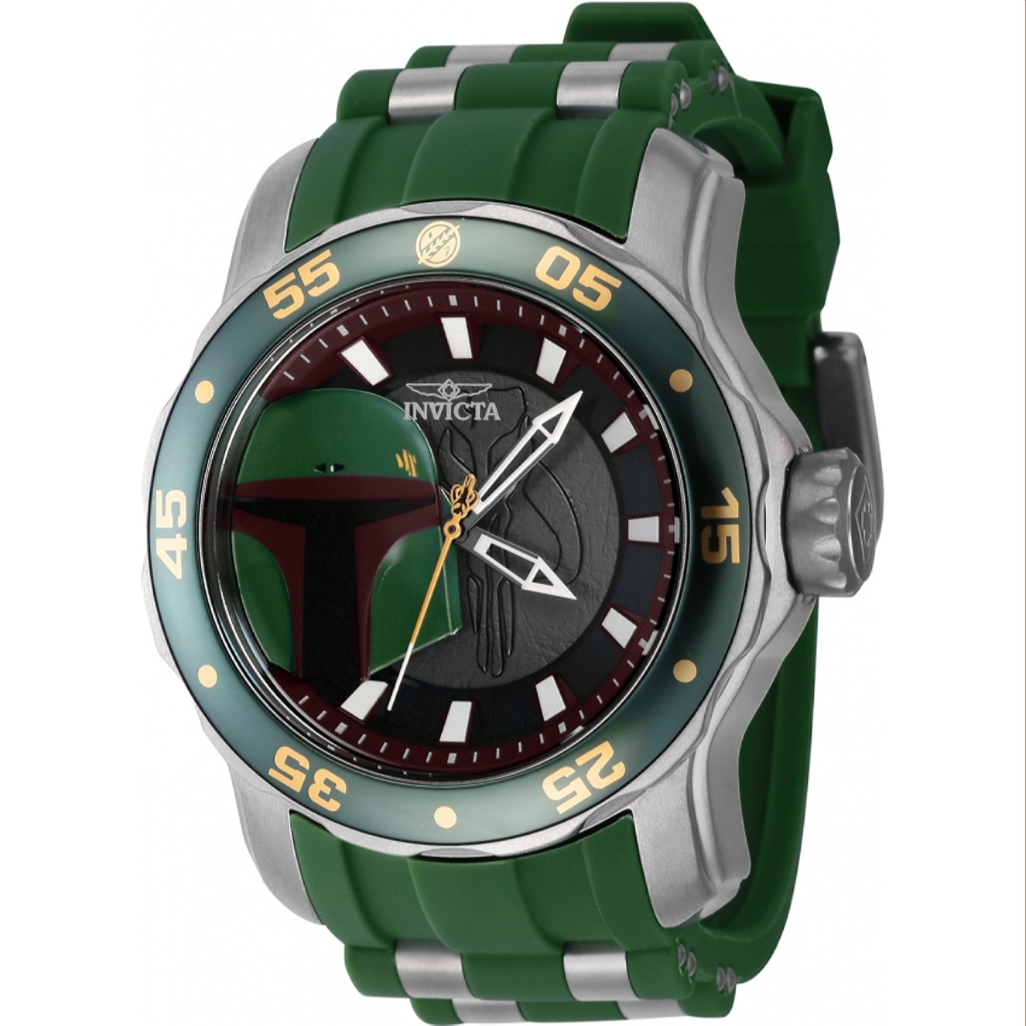 Invicta Quartz Star Wars Boba Fett Black Dial Men's Watch 39541