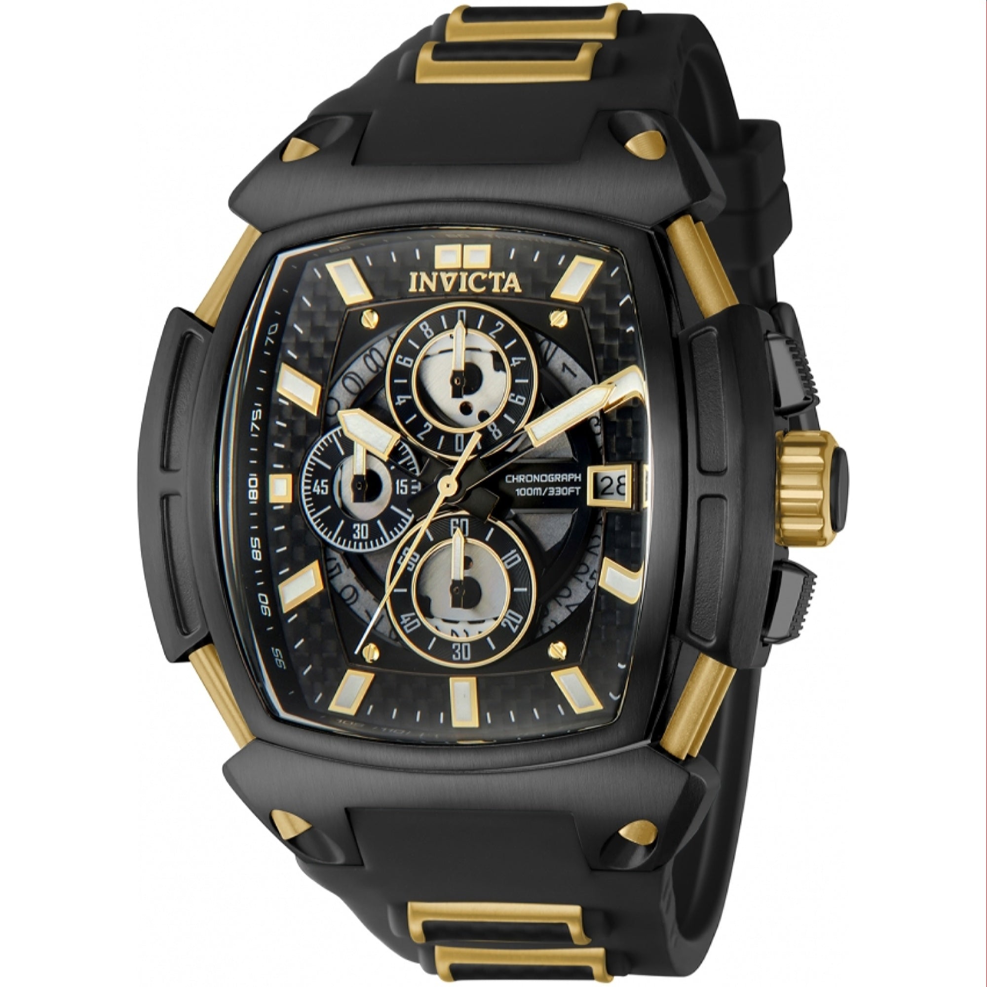 Invicta Quartz S1 Rally Diablo Black Dial Men's Watch 39702
