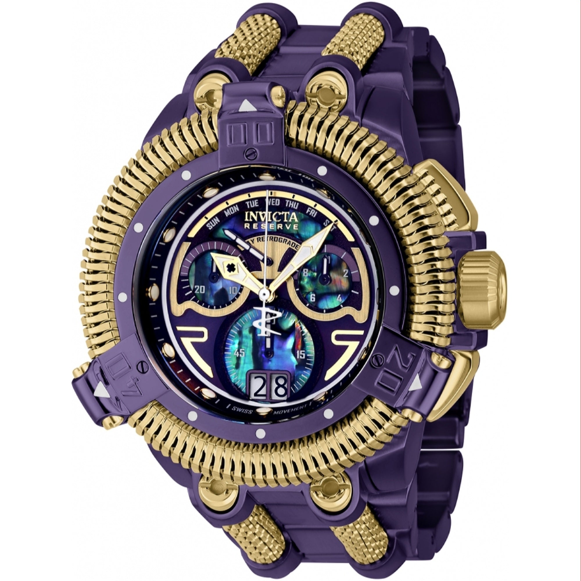 Invicta Quartz King Python Reserve Blue Dial Men's Watch 39737