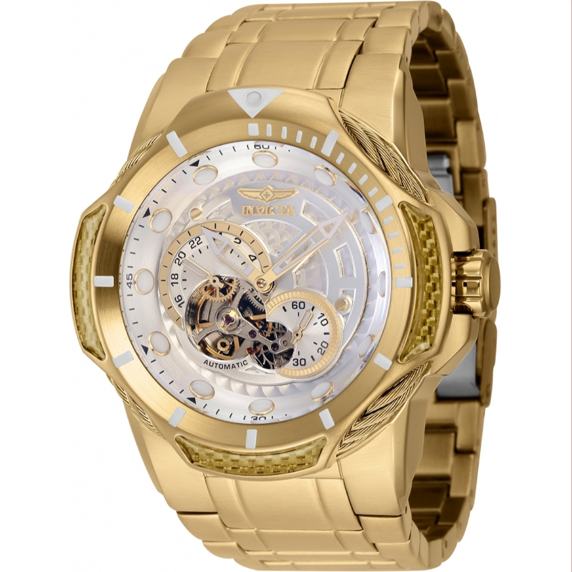 Invicta Automatic Bolt Automatic Silver Dial Men's Watch 39930