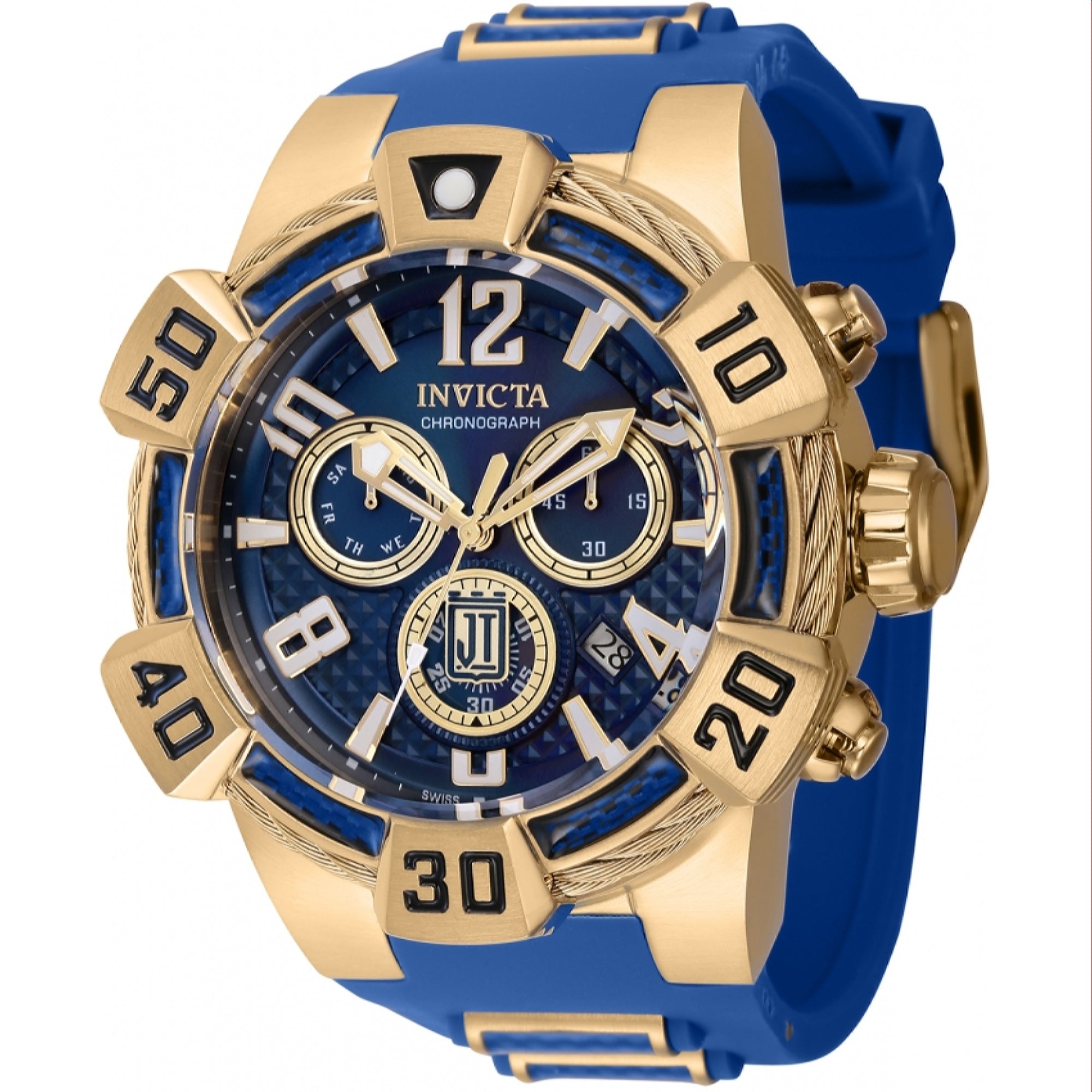 Invicta Jason Taylor Quartz Jason Taylor Blue Dial Men's Watch 40442