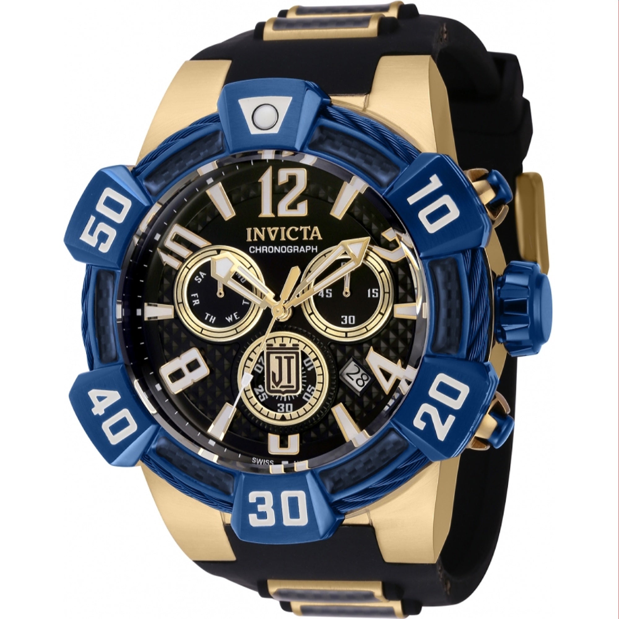 Invicta Jason Taylor Quartz Jason Taylor Black Dial Men's Watch 40444