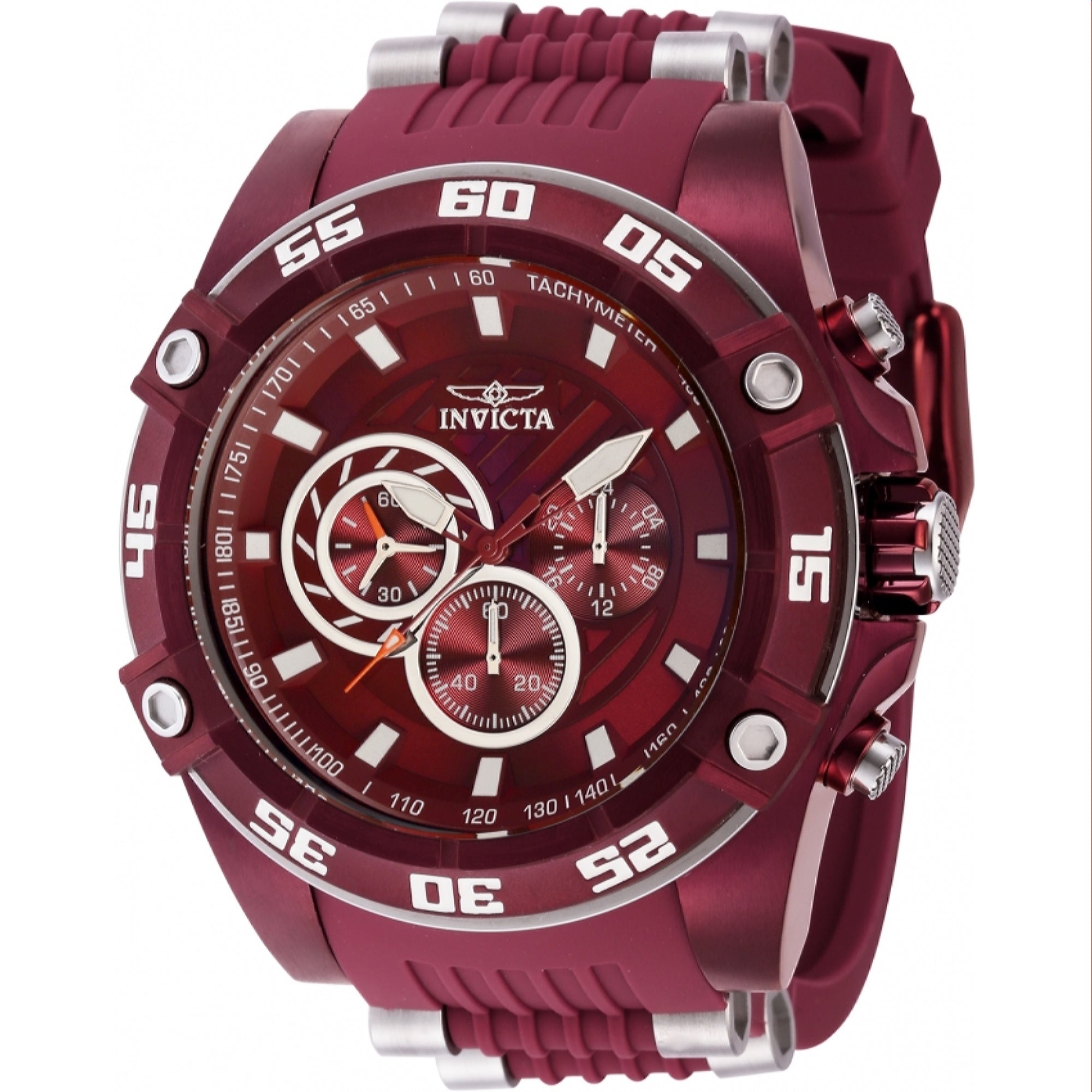 Invicta Quartz Speedway Red Dial Men's Watch 40674