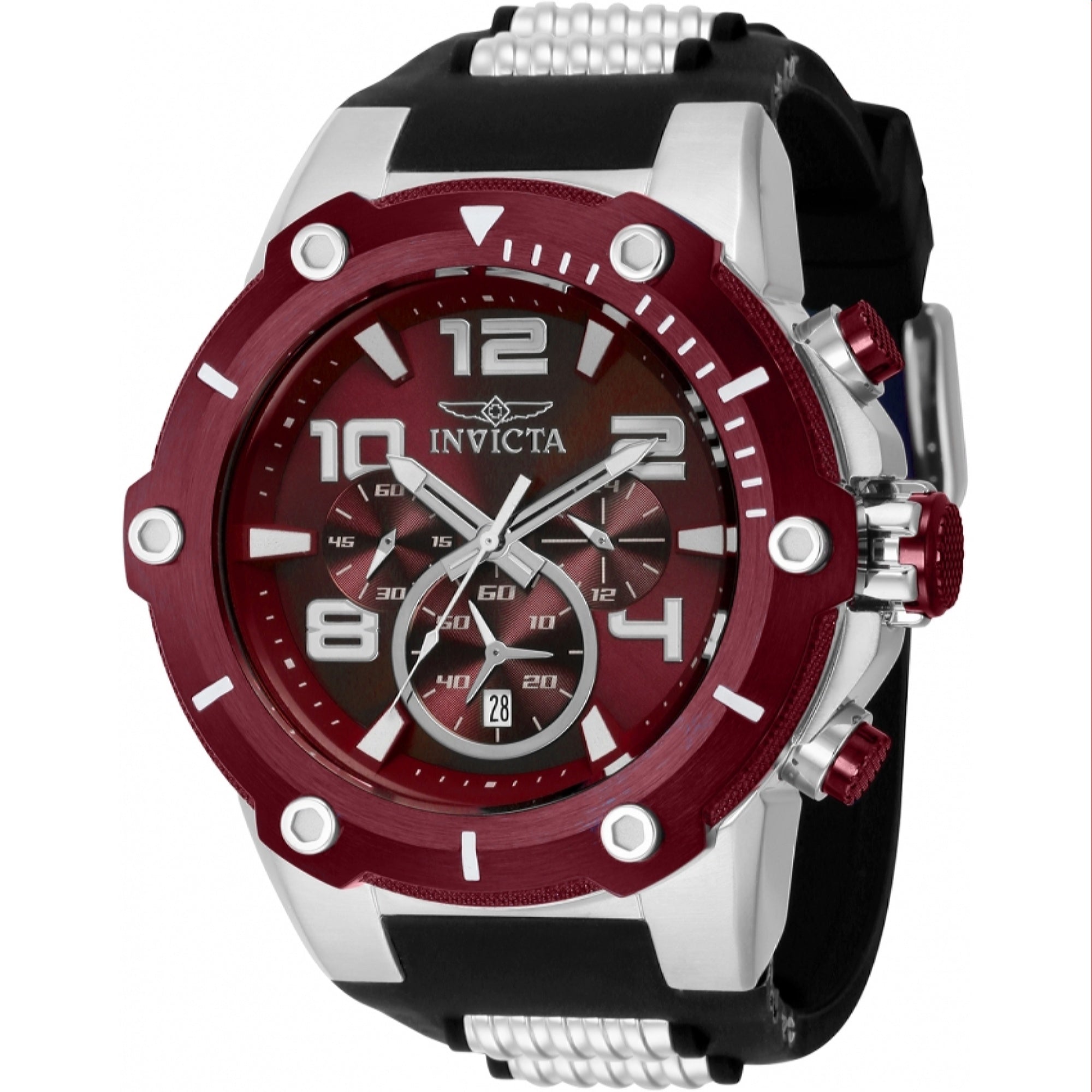 Invicta Quartz Speedway Red Dial Men's Watch 40893
