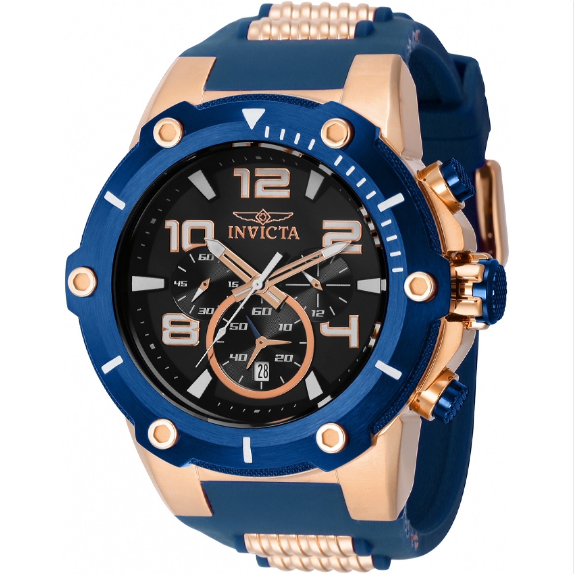 Invicta Quartz Speedway Black Dial Men's Watch 40896