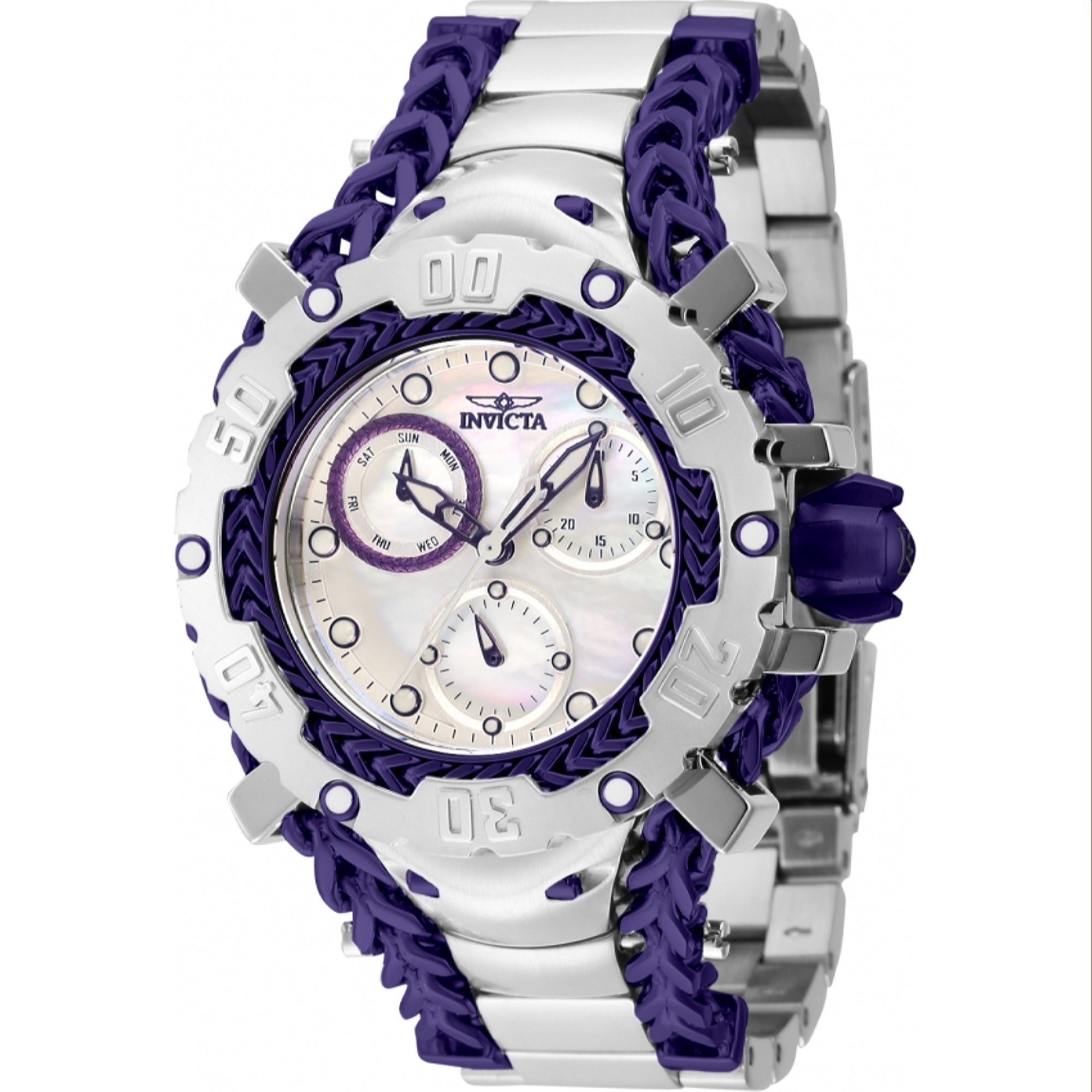 Invicta Quartz Gladiator Mother of Pearl Dial Women's Watch 41109