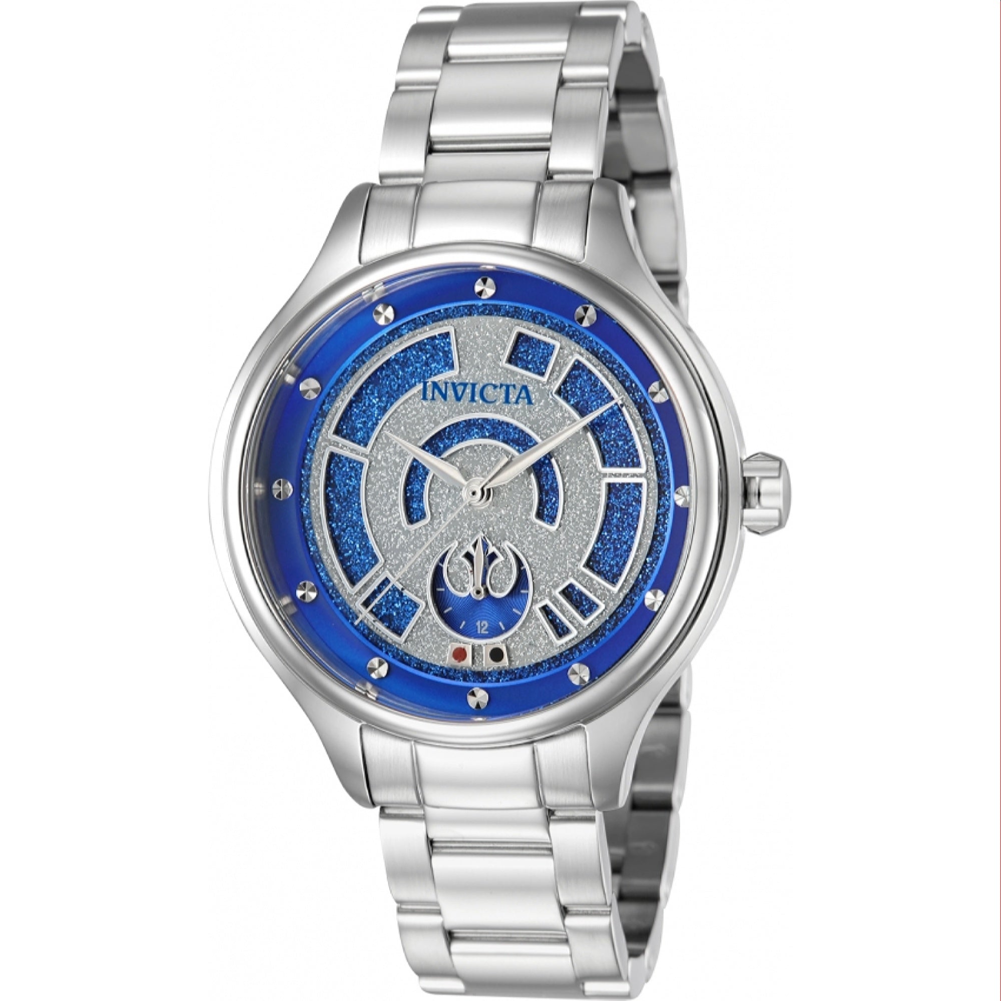 Invicta Quartz Star Wars R2-D2 Blue Dial Women's Watch 41393