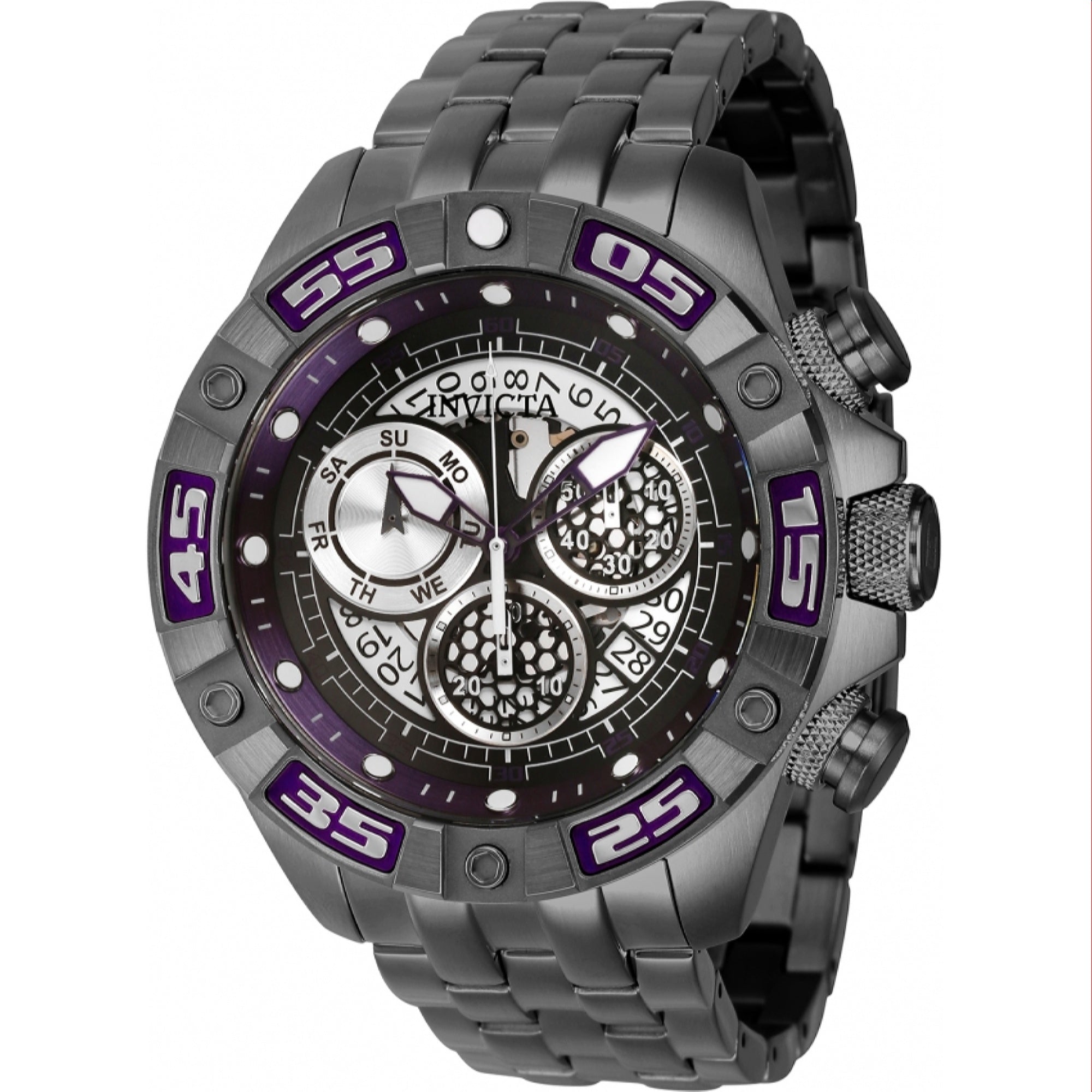 Invicta Quartz Coalition Forces Black Dial Men's Watch 41669