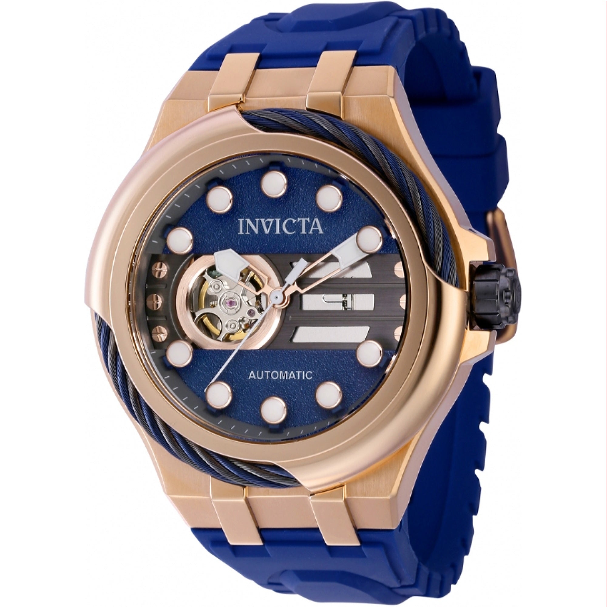 Invicta Automatic Bolt Automatic Blue Dial Men's Watch 41703
