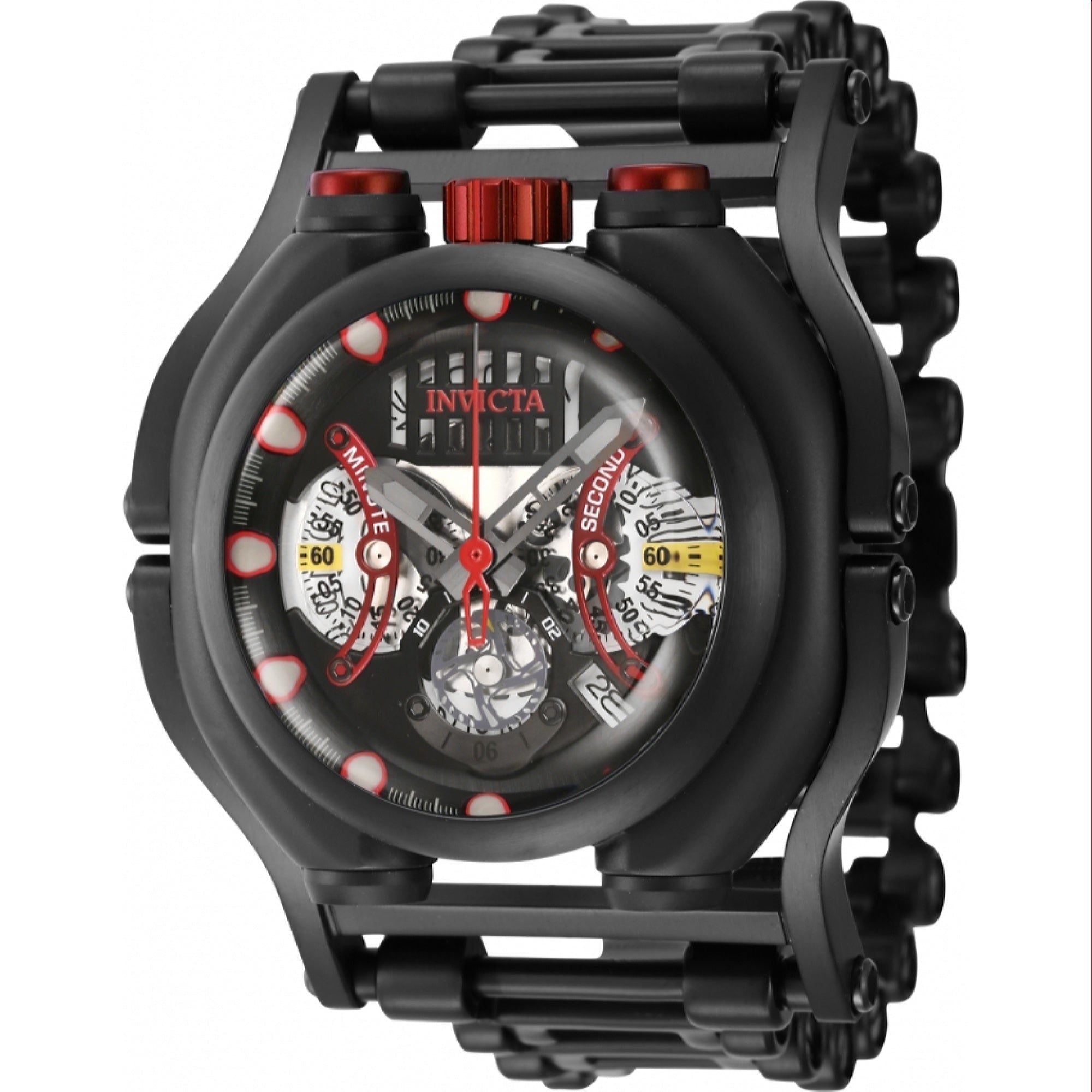 Invicta Quartz Sea Hunter Black Dial Men's Watch 41718