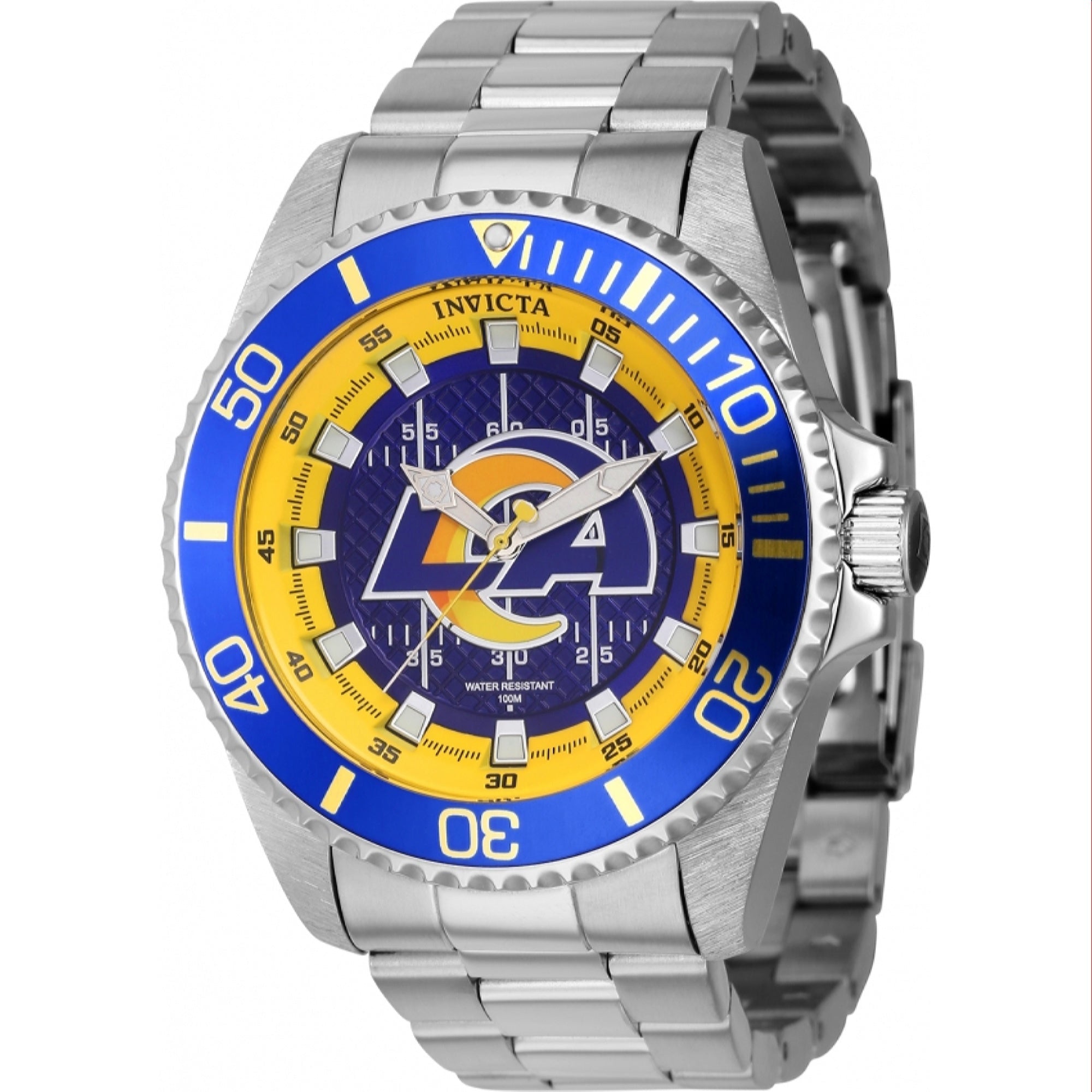 Invicta NFL Quartz NFL Rams Blue Dial Men's Watch 43330