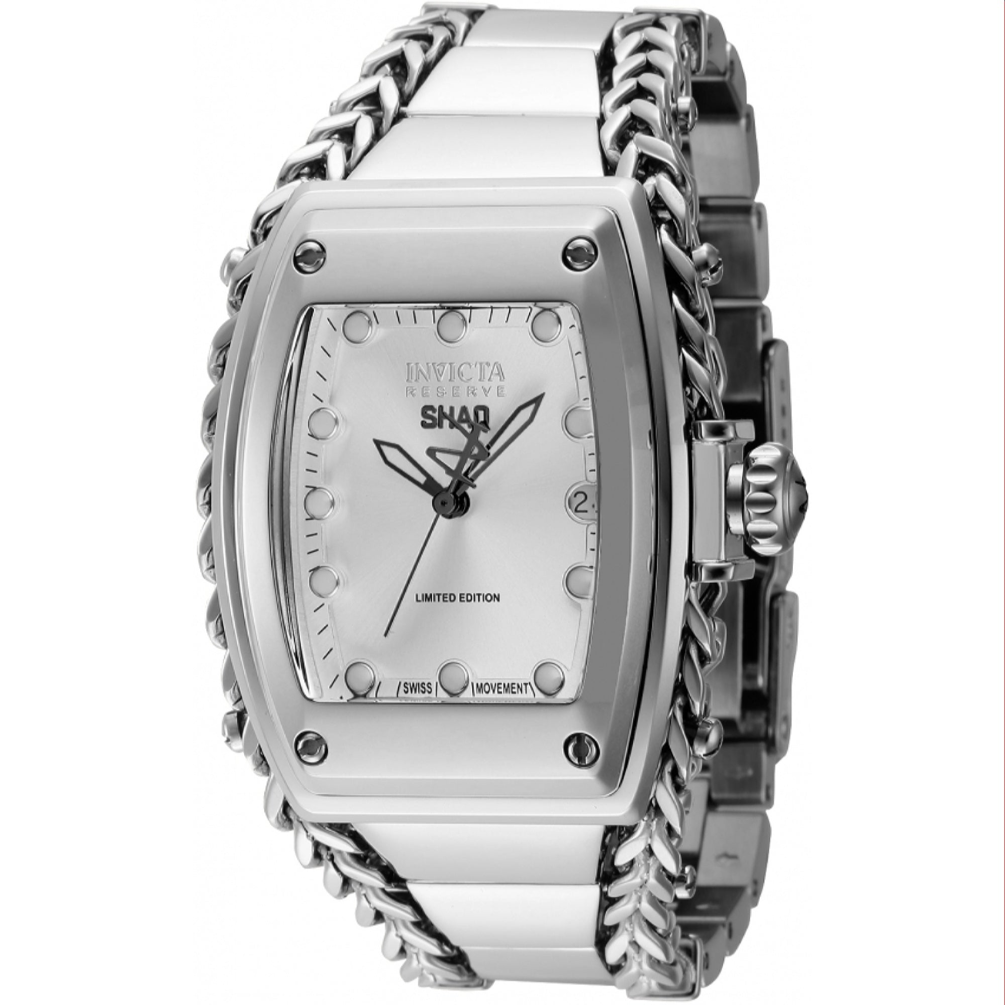 Invicta Quartz Shaq Silver Dial Women's Watch 43358