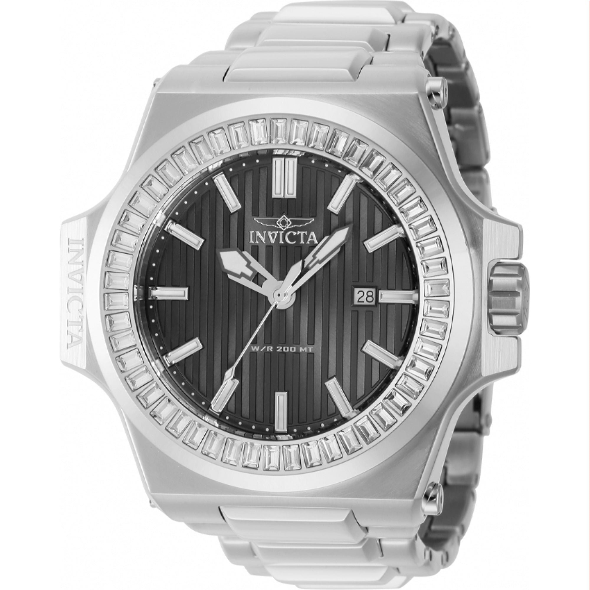 Invicta Quartz Akula Gun Metal Dial Men's Watch 43382