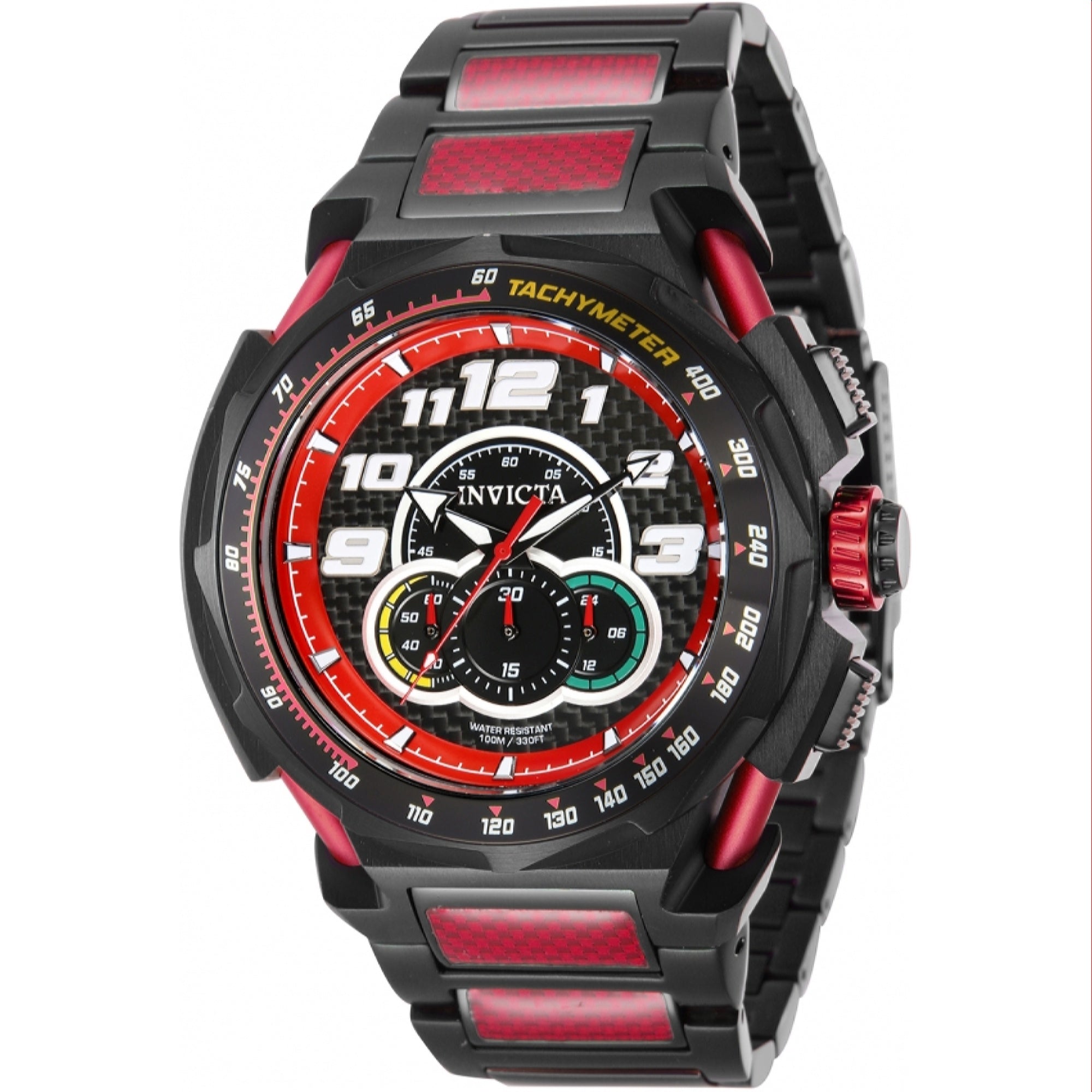 Invicta Quartz S1 Rally Black Dial Men's Watch 43787