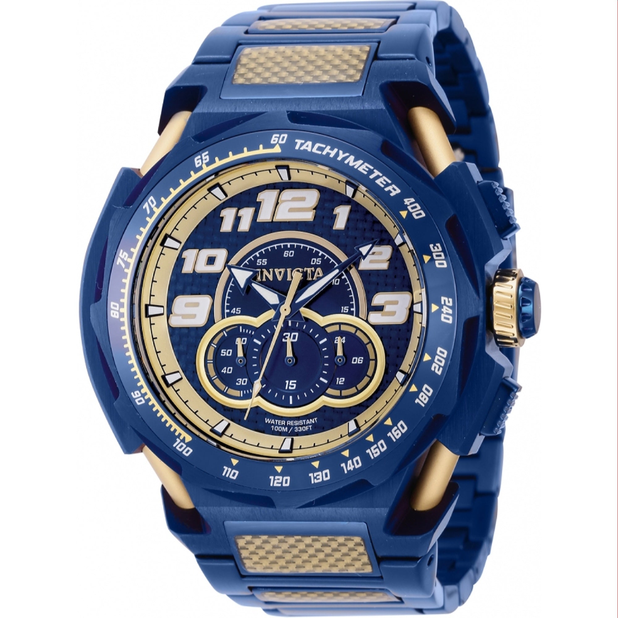 Invicta Quartz S1 Rally Blue Dial Men's Watch 43795