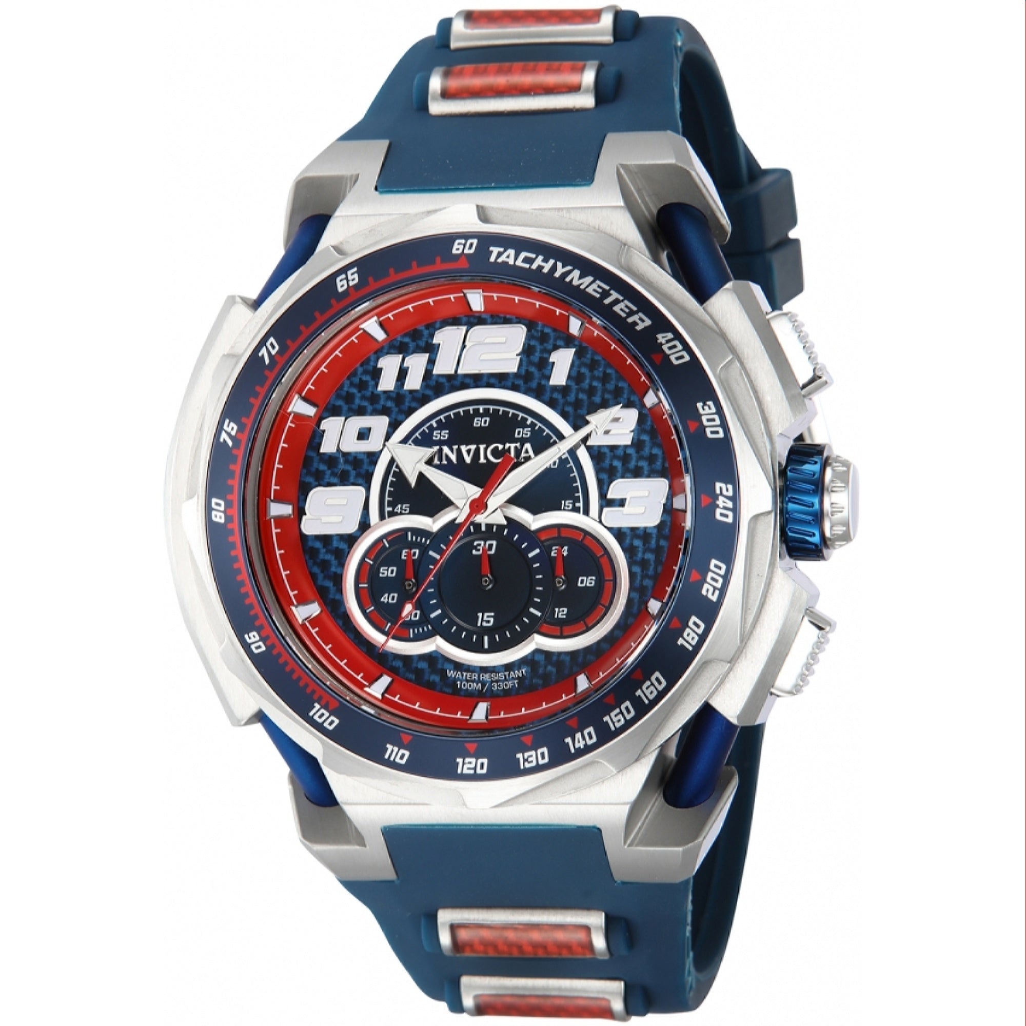 Invicta Quartz S1 Rally Blue Dial Men's Watch 43796