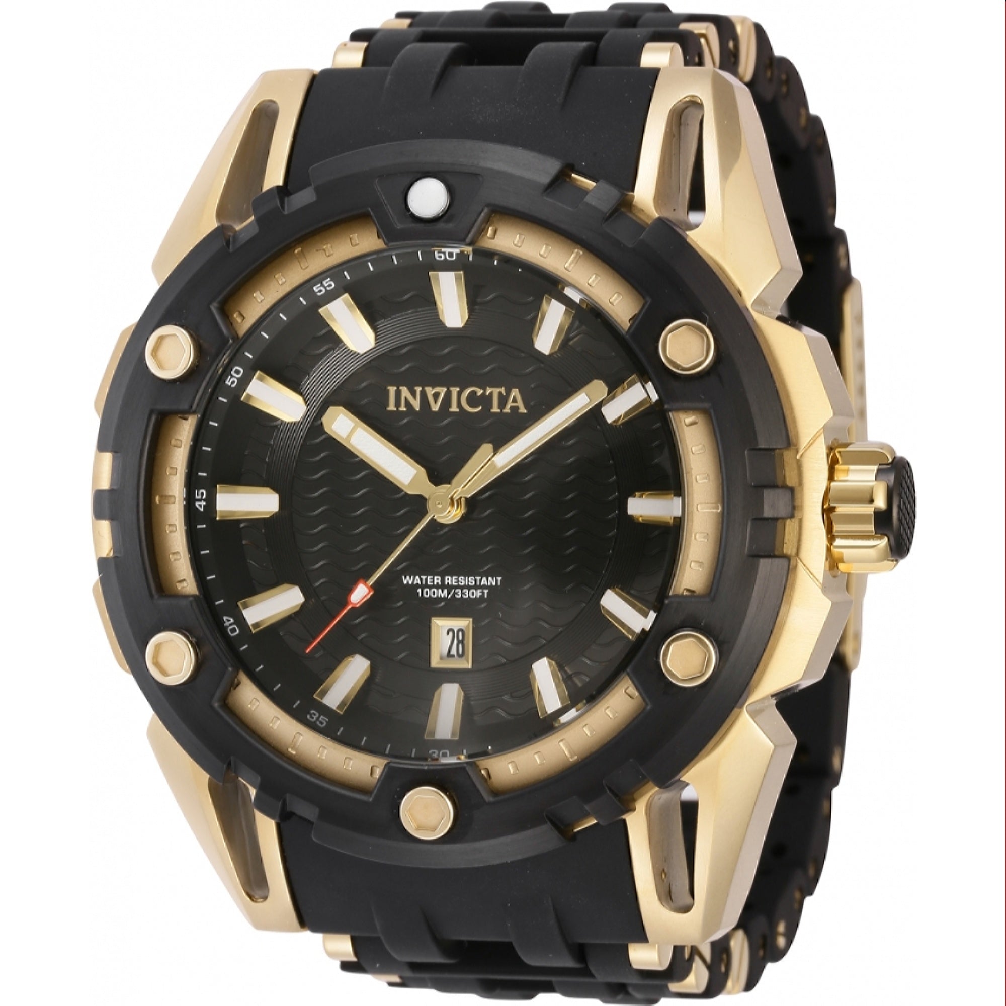 Invicta Quartz Sea Spider Black Dial Men's Watch 43843