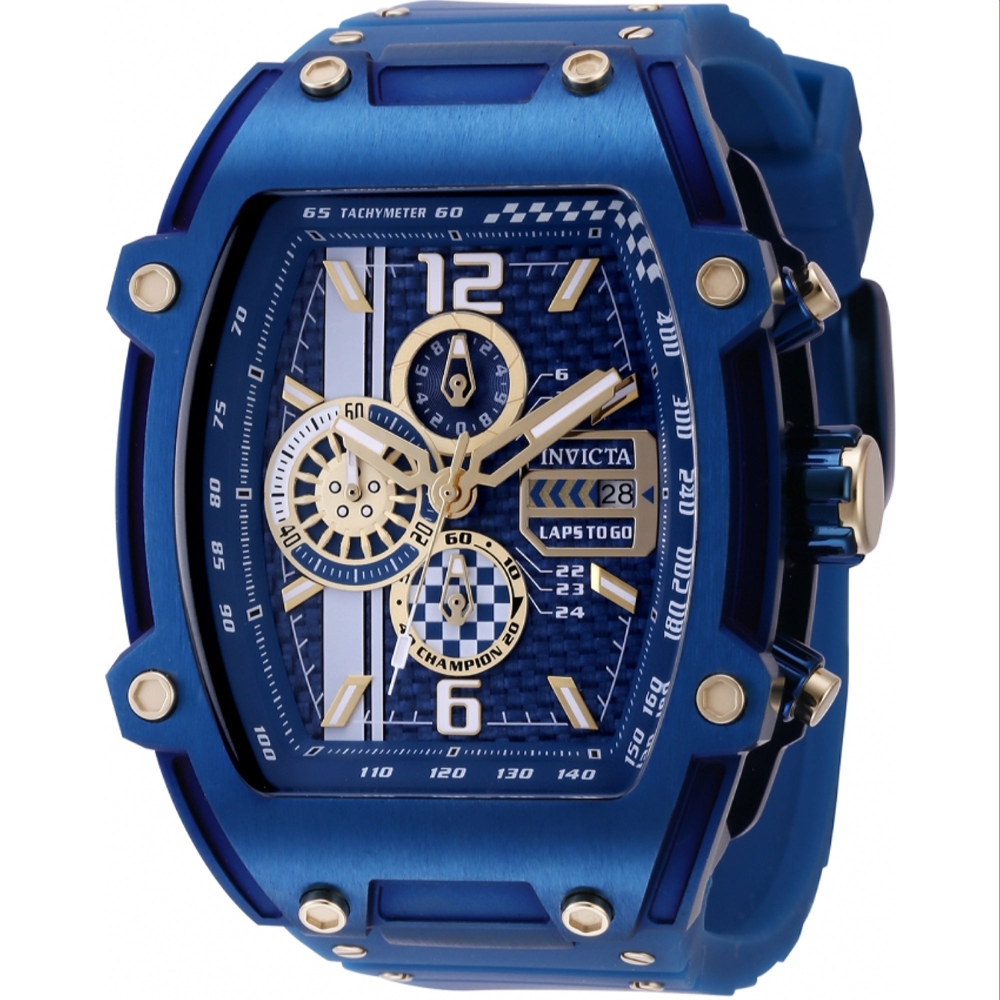 Invicta Quartz S1 Rally Diablo Blue Dial Men's Watch 44135