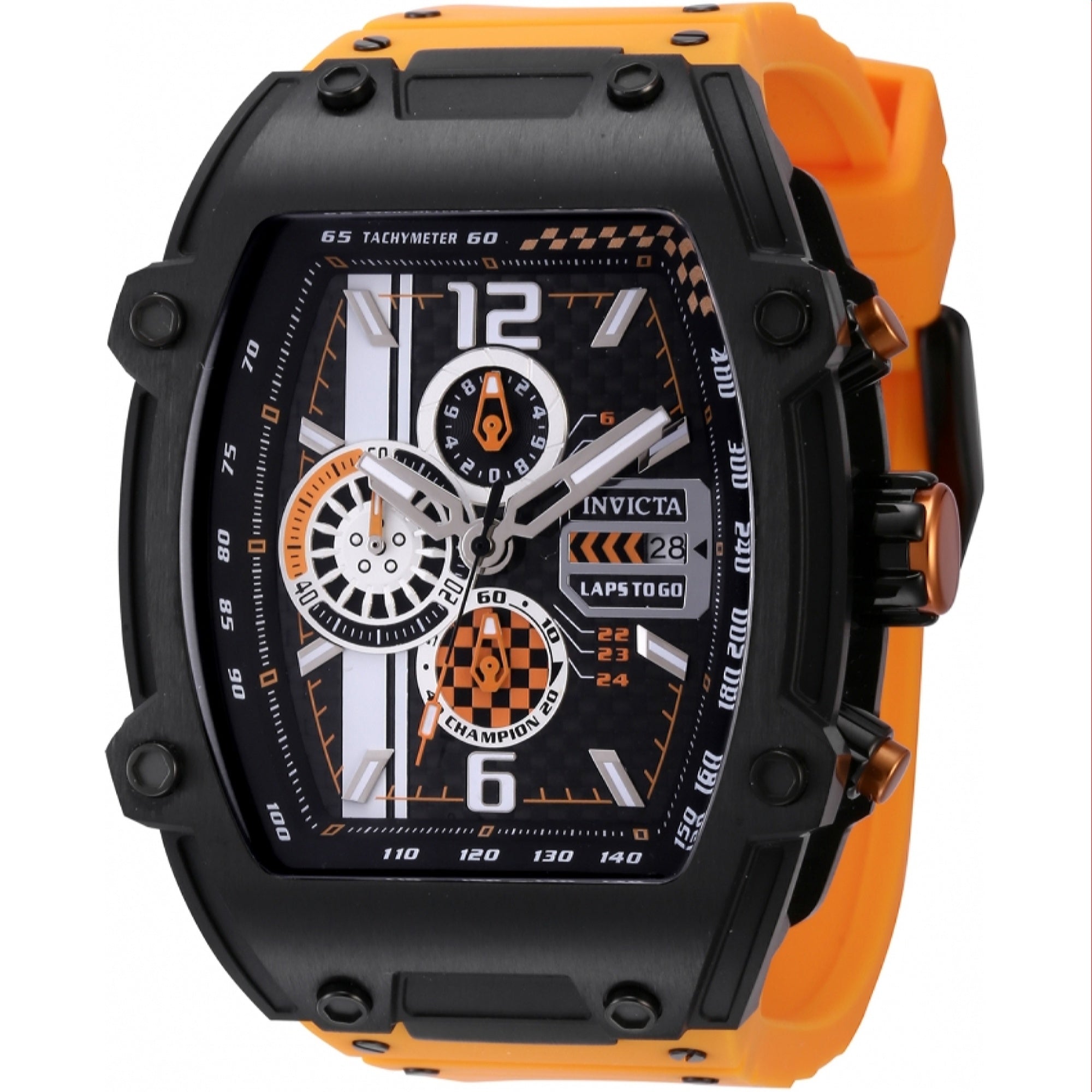 Invicta Quartz S1 Rally Diablo Black Dial Men's Watch 44136