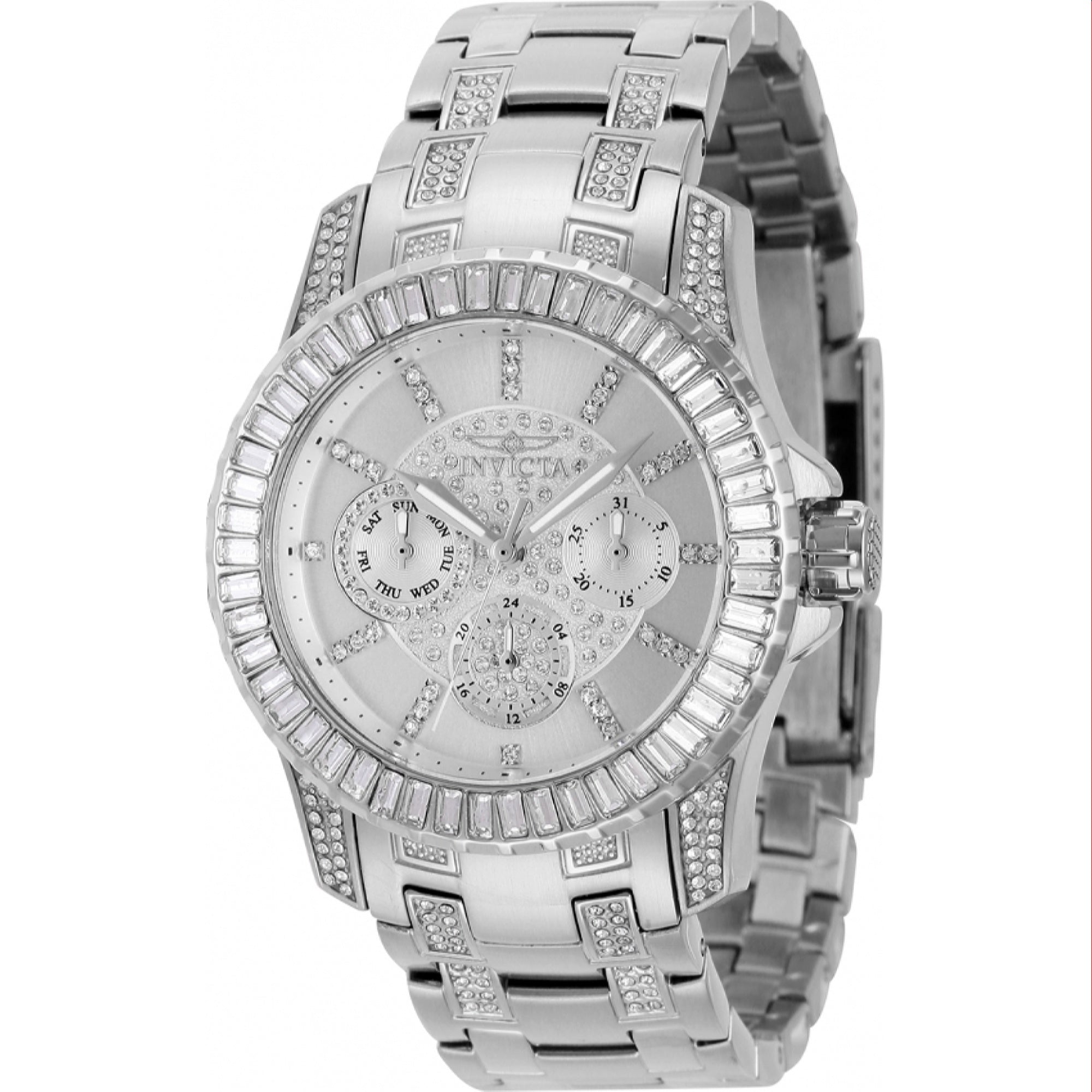 Invicta Quartz Pro Diver Silver Dial Women's Watch 44164