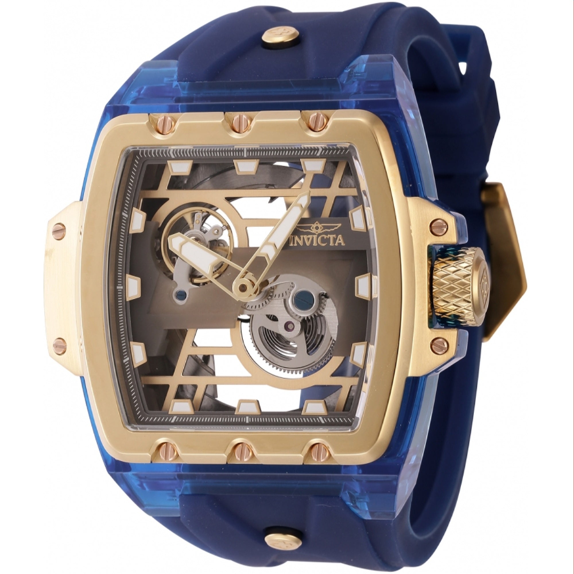 Invicta Automatic Anatomic Automatic Gun Metal Dial Men's Watch 44271