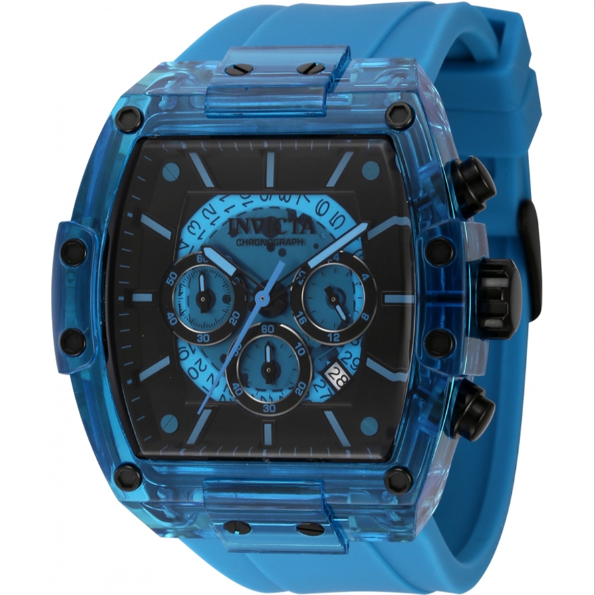 Invicta Quartz S1 Rally Diablo Black Dial Men's Watch 44354