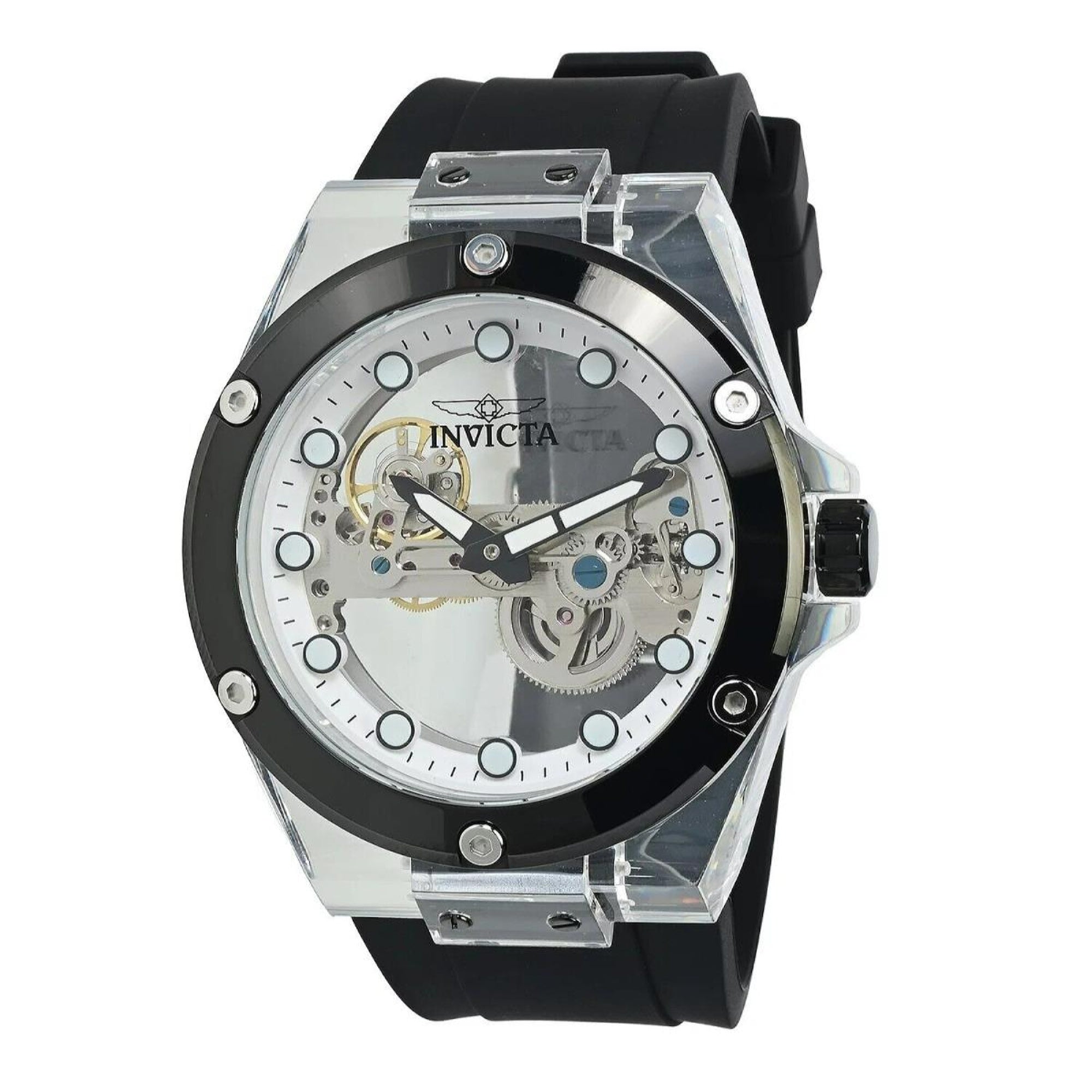 Invicta Mechanical Speedway Mechanical Silver Dial Men's Watch 44391
