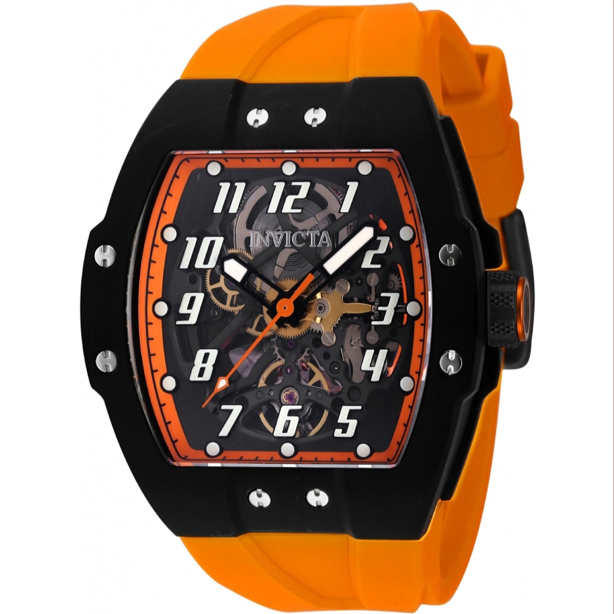 Invicta Automatic JM Correa Automatic Orange Dial Men's Watch 44408