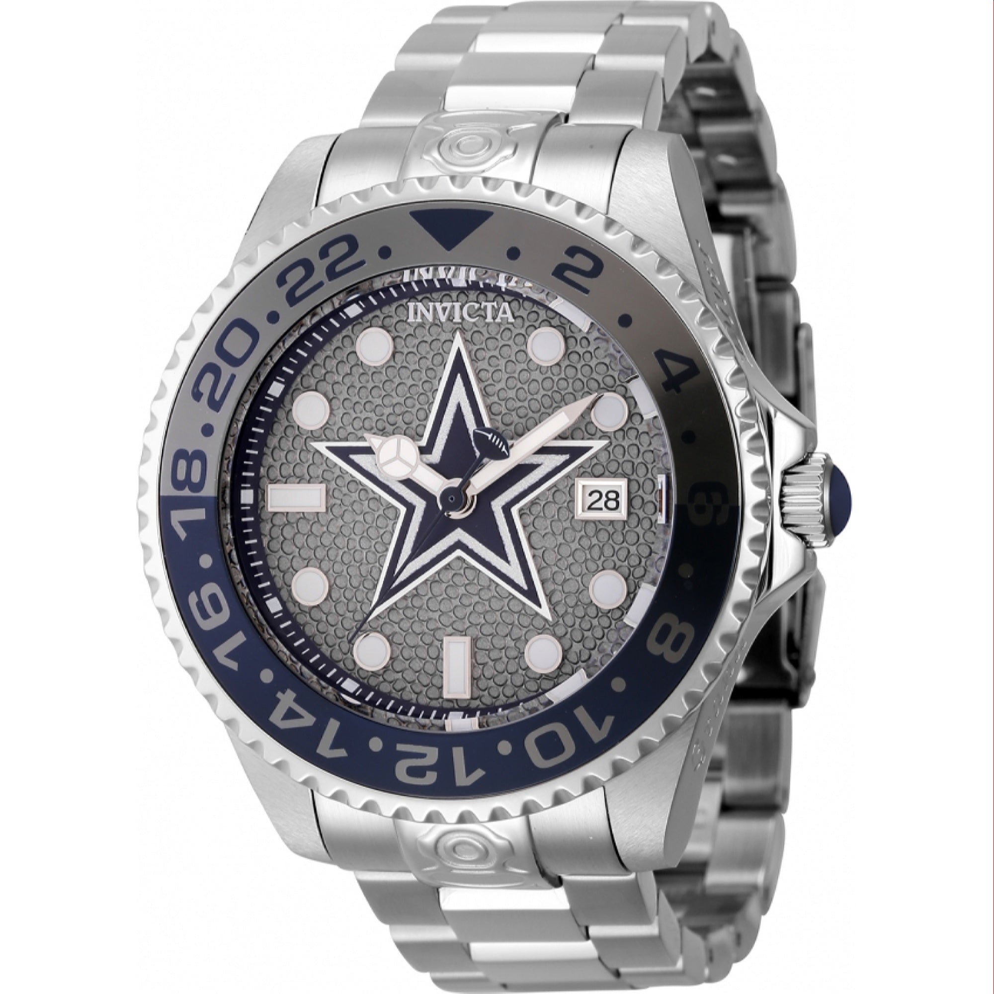 Invicta Automatic NFL Cowboys Automatic Grey Dial Men's Watch 45023