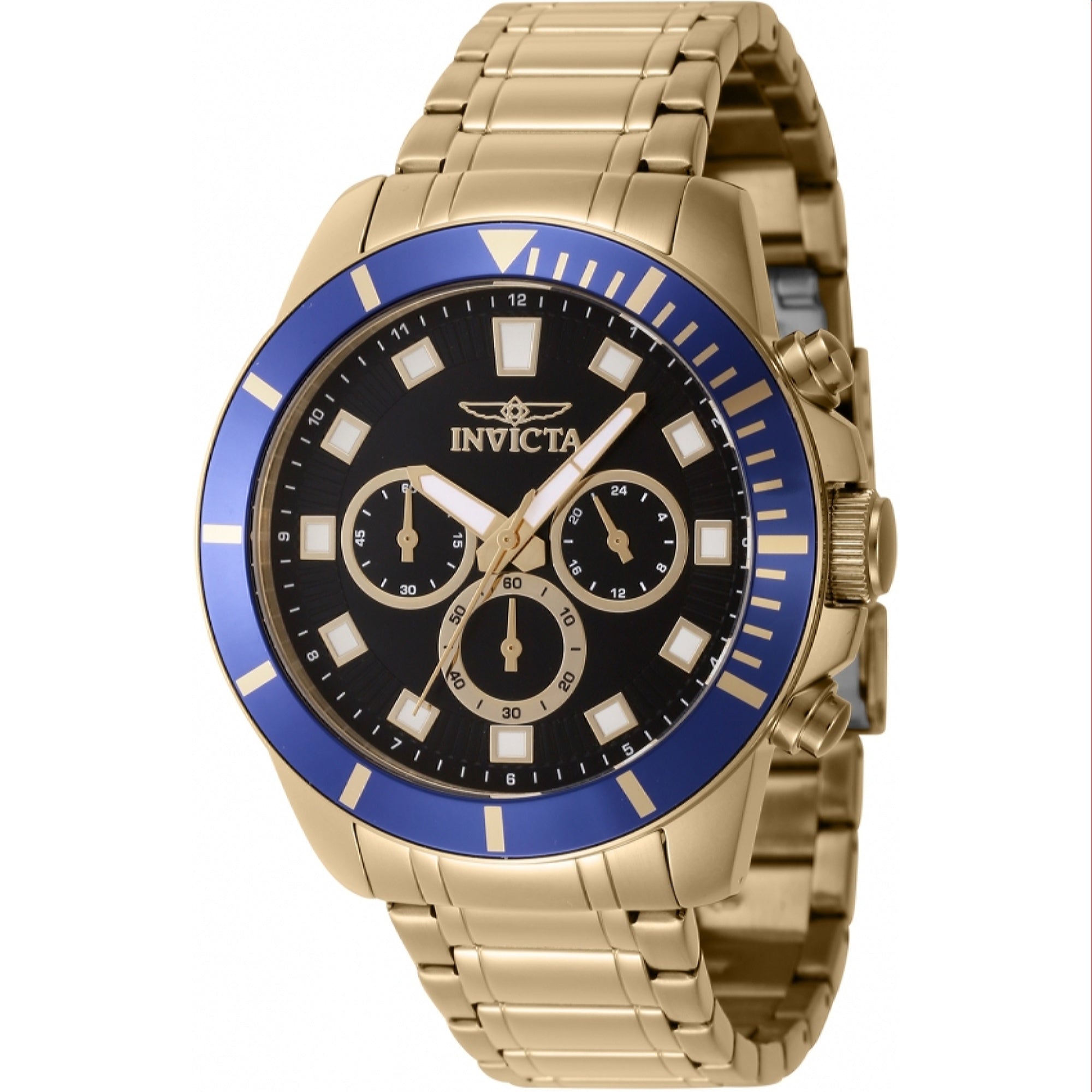 Invicta Quartz Pro Diver Black Dial Men's Watch 46044